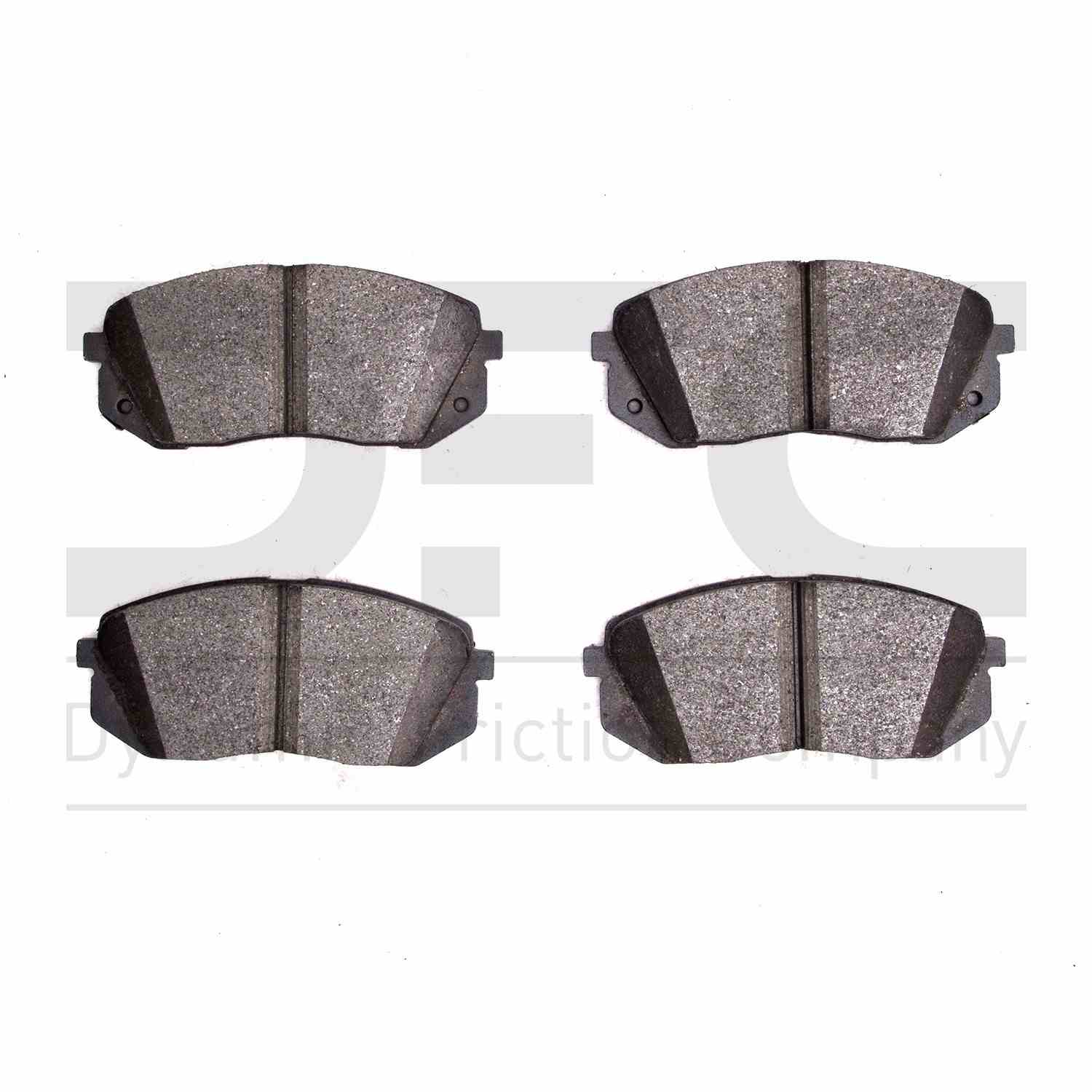 Dynamic Friction Company Disc Brake Pad Set  top view frsport 1310-1826-00