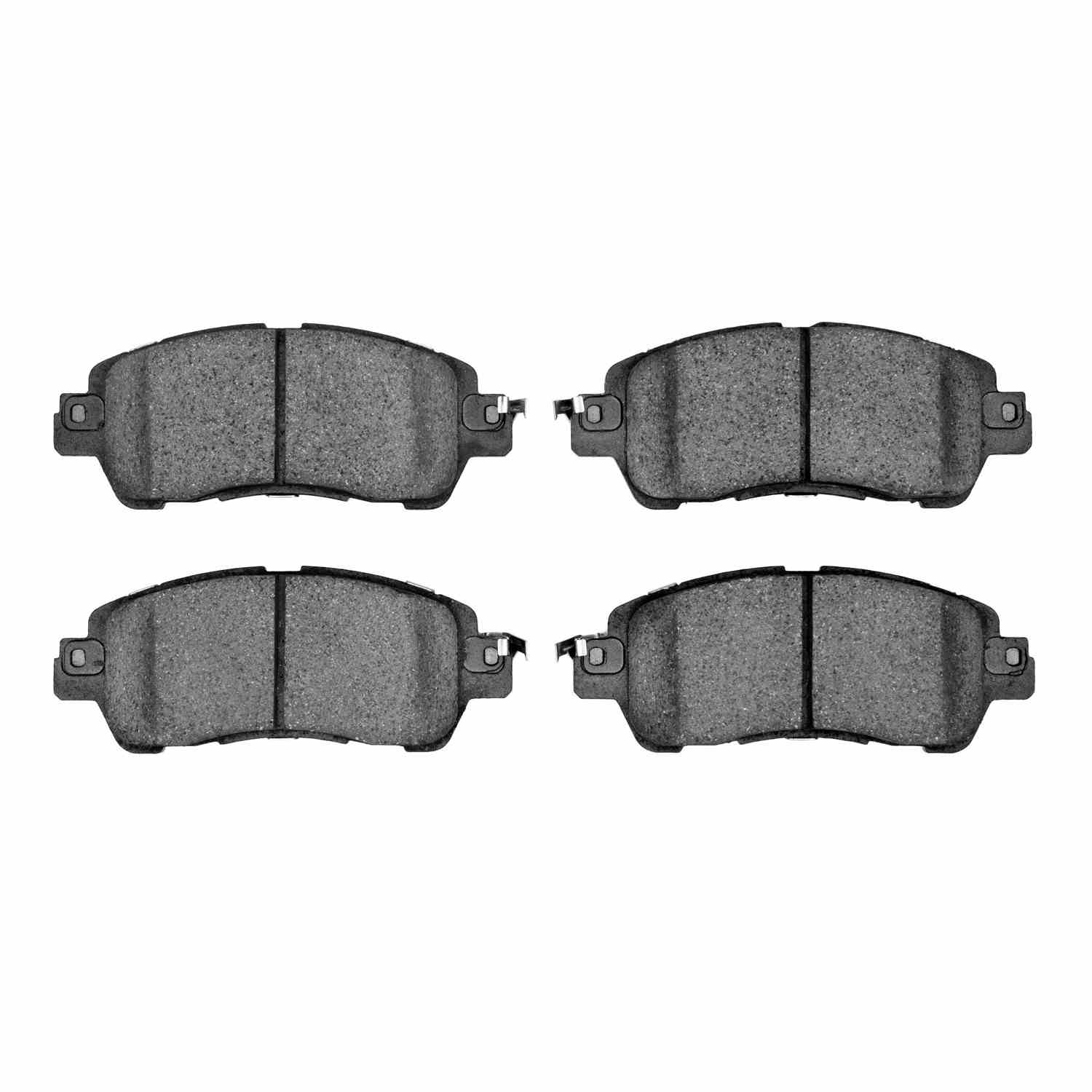 Dynamic Friction Company Disc Brake Pad Set  top view frsport 1310-1852-00