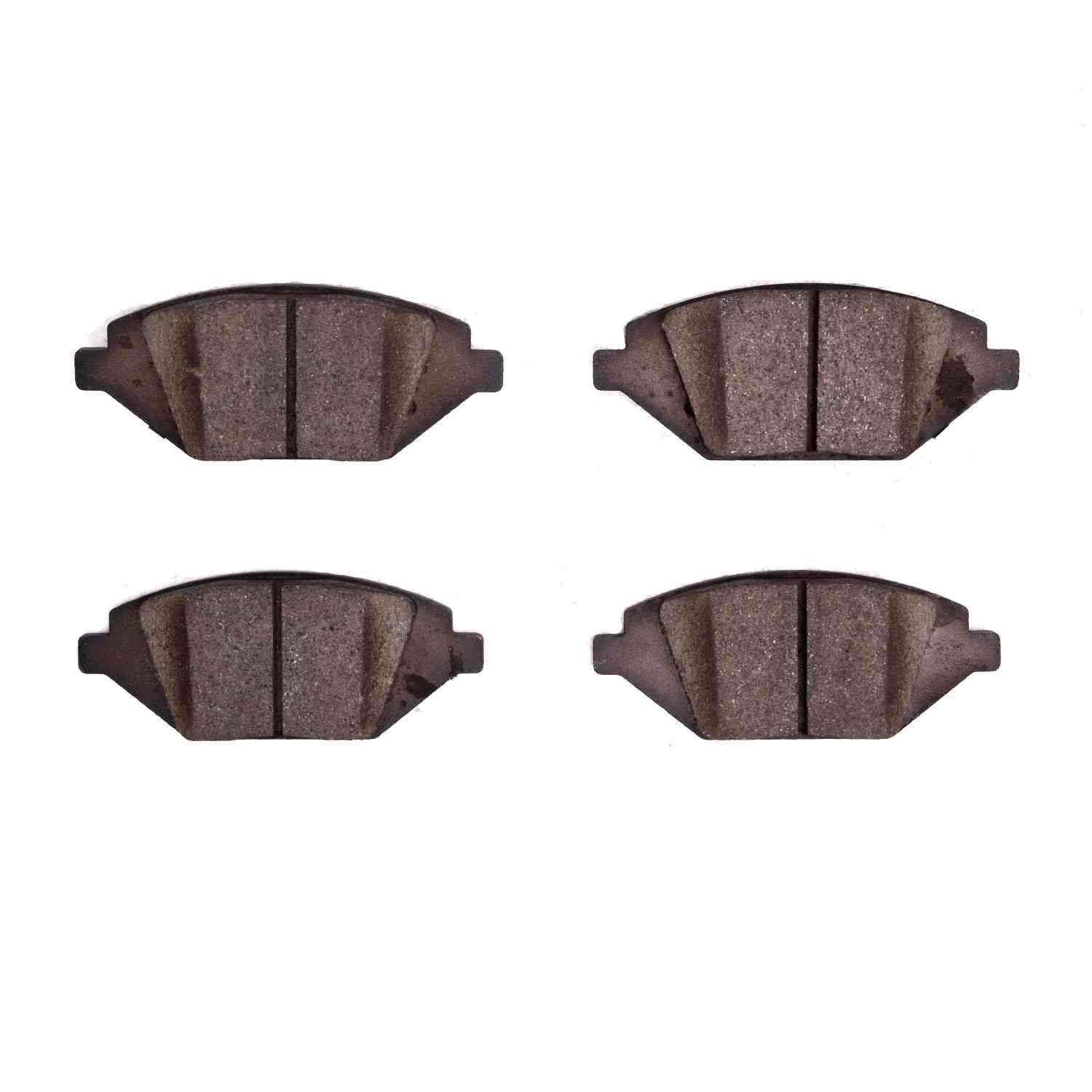 Dynamic Friction Company Disc Brake Pad Set  top view frsport 1310-1864-00