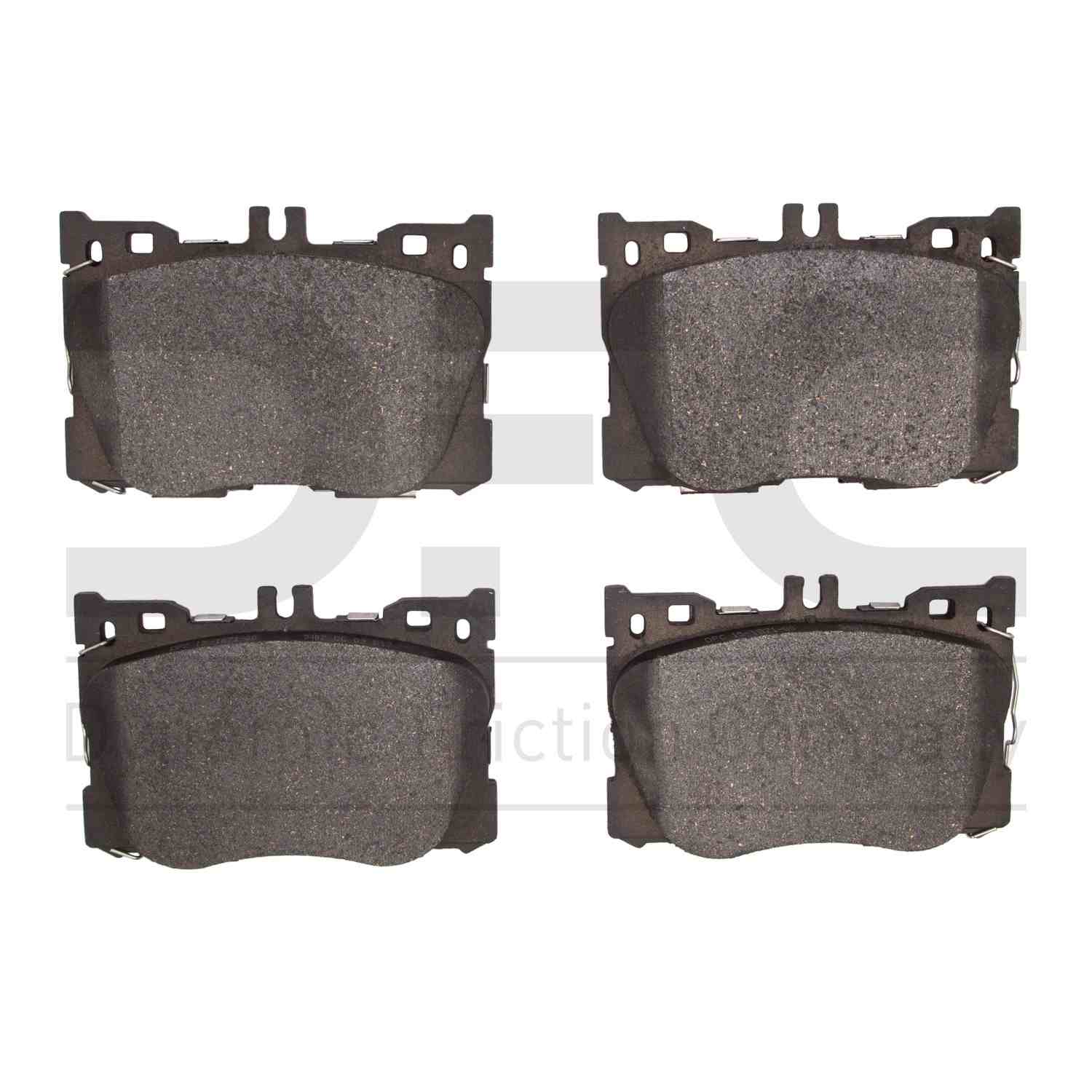 Dynamic Friction Company Disc Brake Pad Set  top view frsport 1310-1871-00