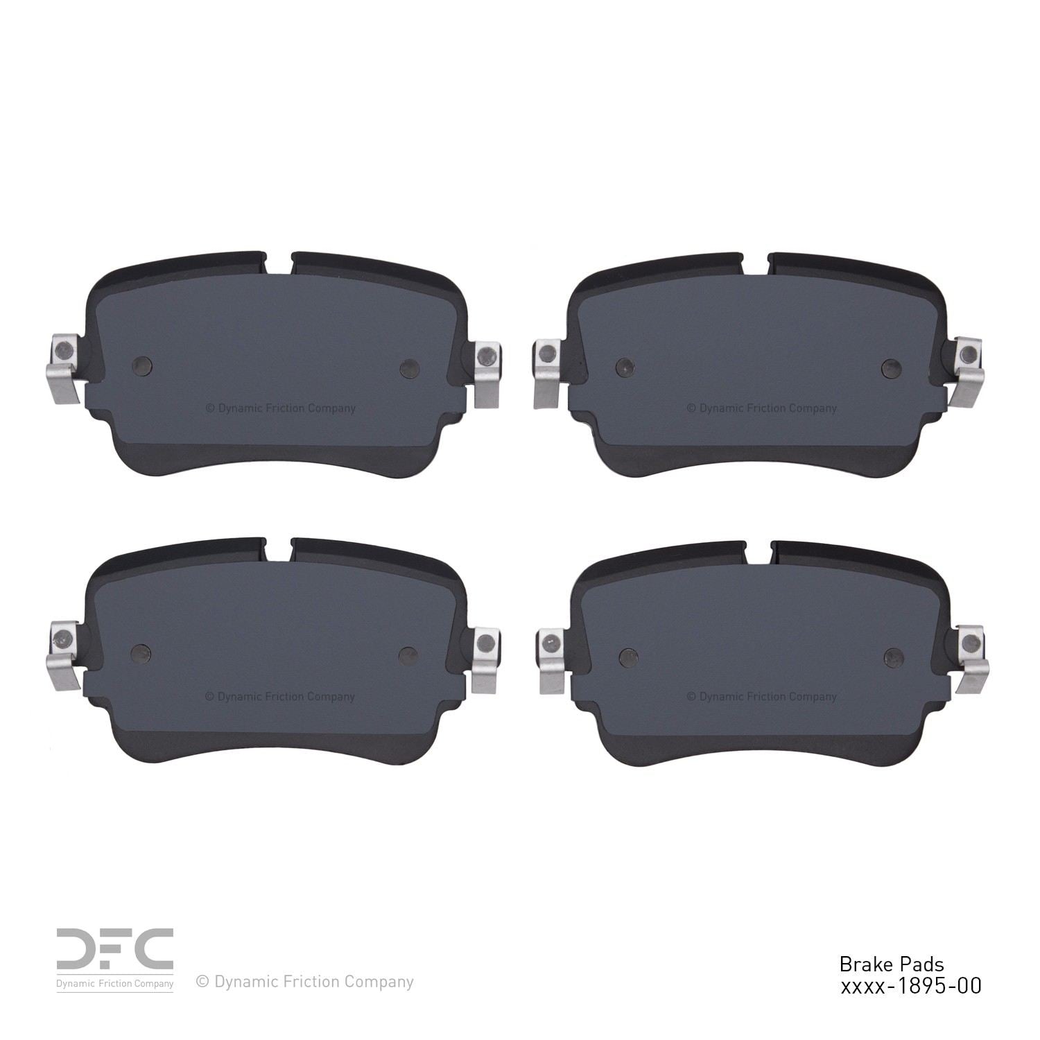 dynamic friction company disc brake pad set  frsport 1310-1895-00