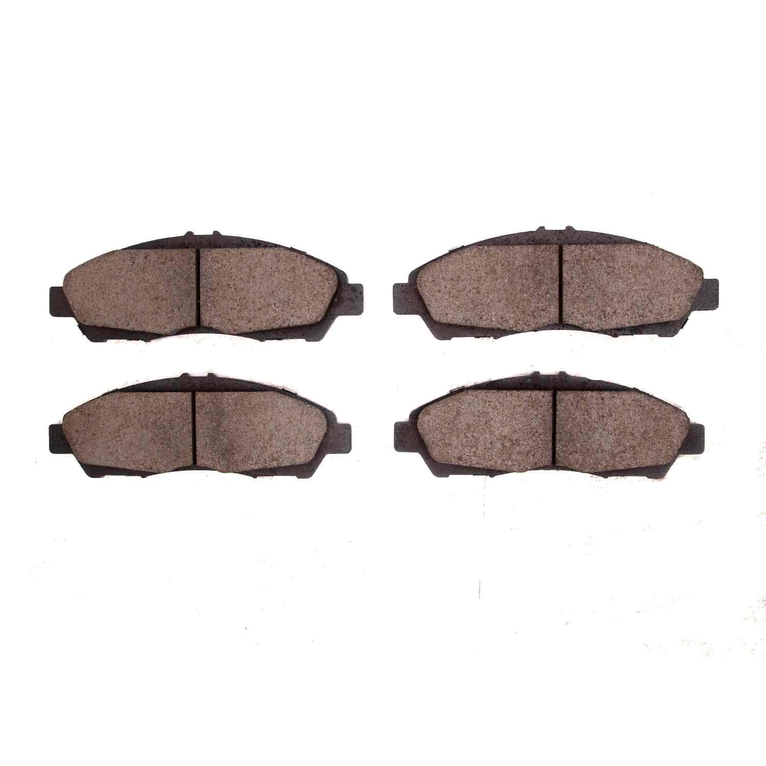 Dynamic Friction Company Disc Brake Pad Set  top view frsport 1310-1896-00