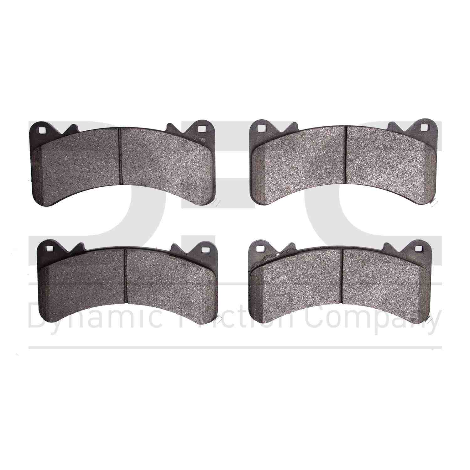 Dynamic Friction Company Disc Brake Pad Set  top view frsport 1310-1910-00