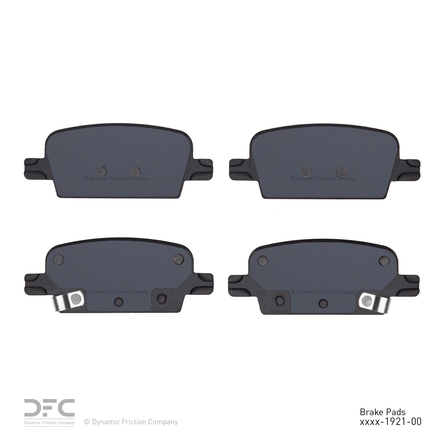 dynamic friction company disc brake pad set  frsport 1310-1921-00