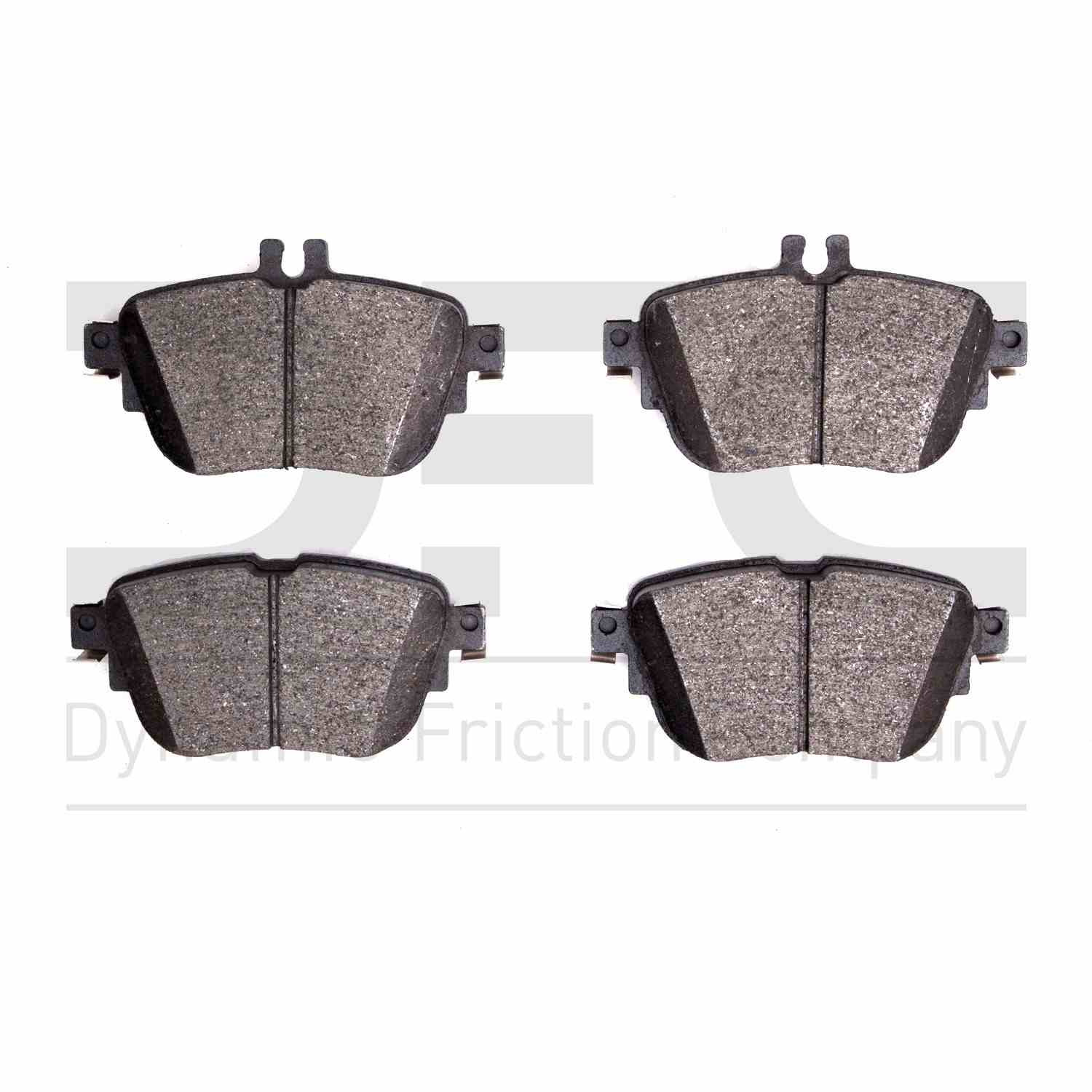 Dynamic Friction Company Disc Brake Pad Set  top view frsport 1310-1936-00