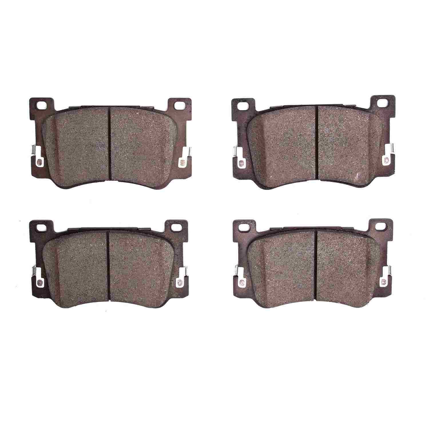 Dynamic Friction Company Disc Brake Pad Set  top view frsport 1310-1975-00