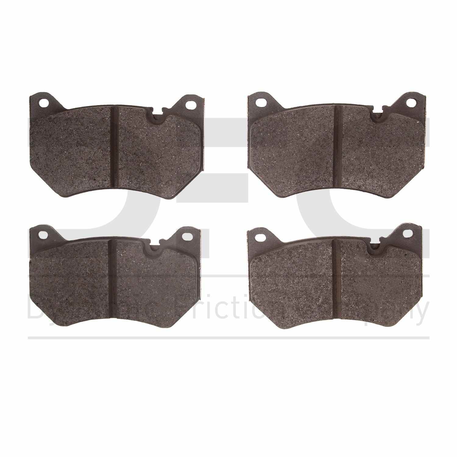 Dynamic Friction Company Disc Brake Pad Set  top view frsport 1310-2139-00