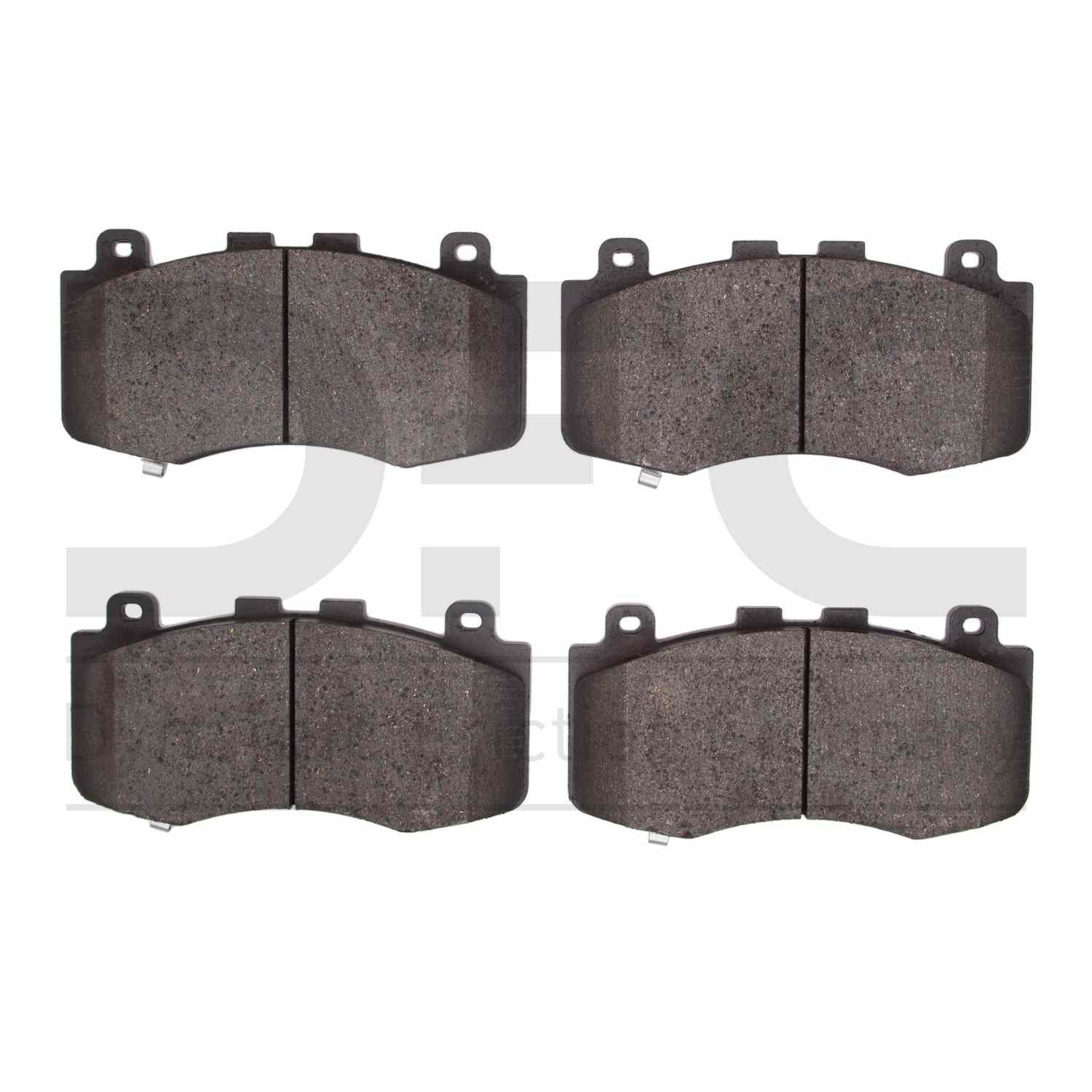 Dynamic Friction Company Disc Brake Pad Set  top view frsport 1310-2152-00