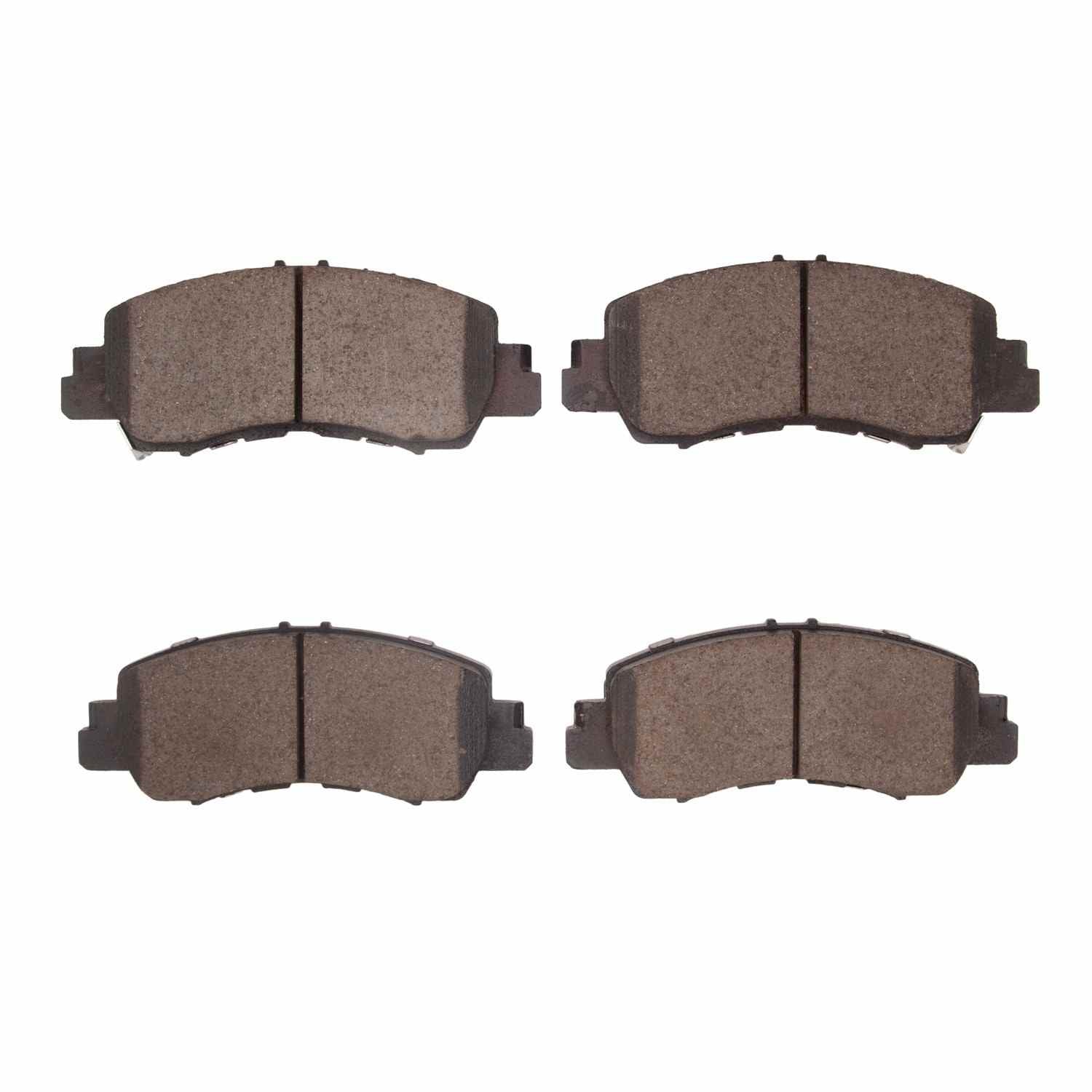 Dynamic Friction Company Disc Brake Pad Set  top view frsport 1310-2178-00