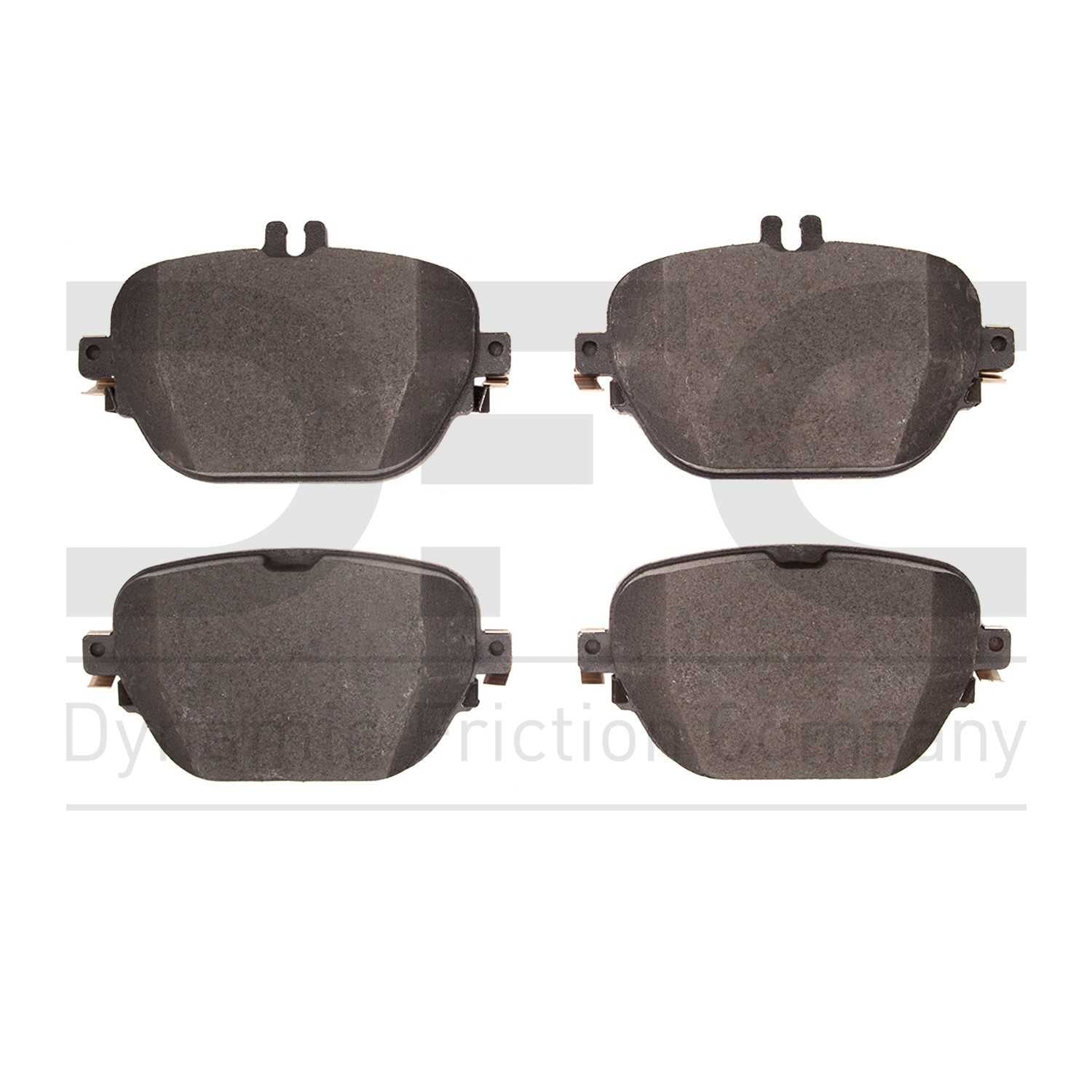 Dynamic Friction Company Disc Brake Pad Set  top view frsport 1310-2193-00