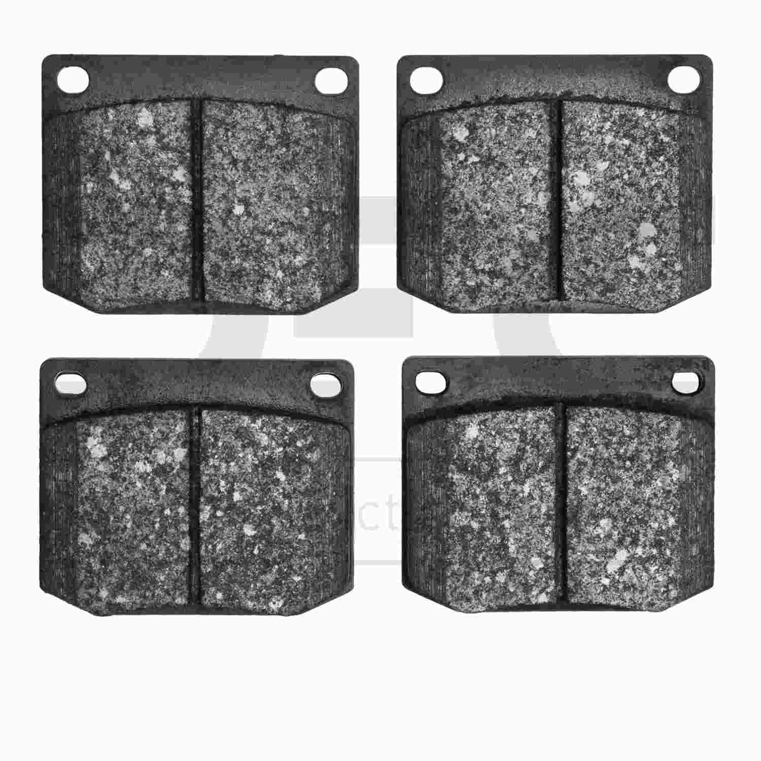 Dynamic Friction Company Disc Brake Pad Set  top view frsport 1311-0002-00