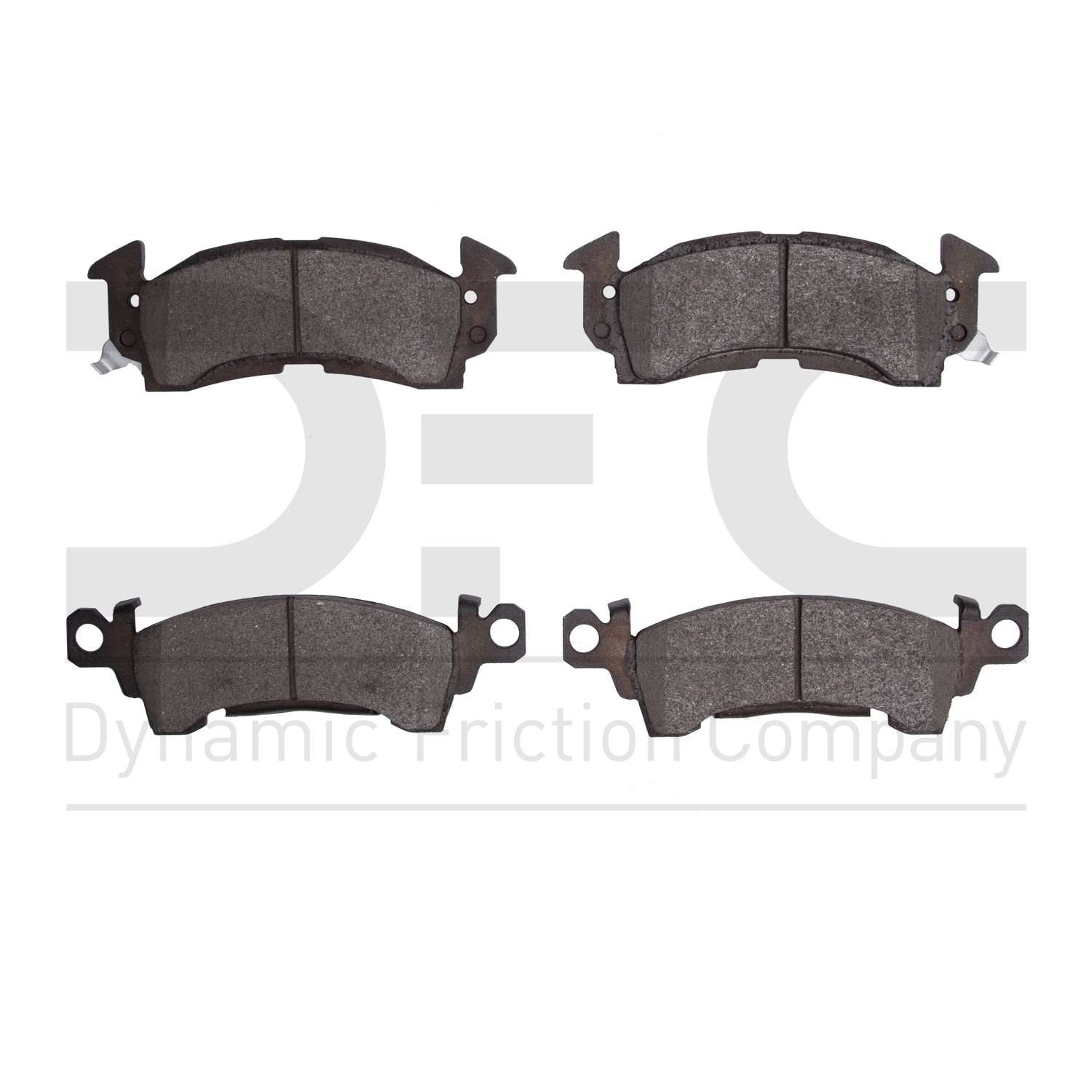 Dynamic Friction Company Disc Brake Pad Set  top view frsport 1311-0052-00