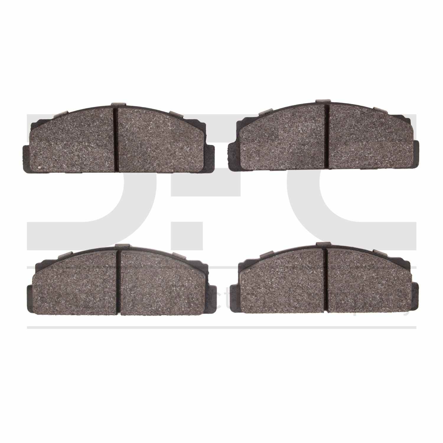 Dynamic Friction Company Disc Brake Pad Set  top view frsport 1311-0054-10