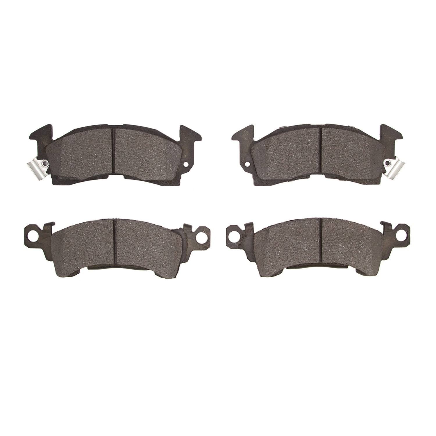 Dynamic Friction Company Disc Brake Pad Set  top view frsport 1311-0122-00