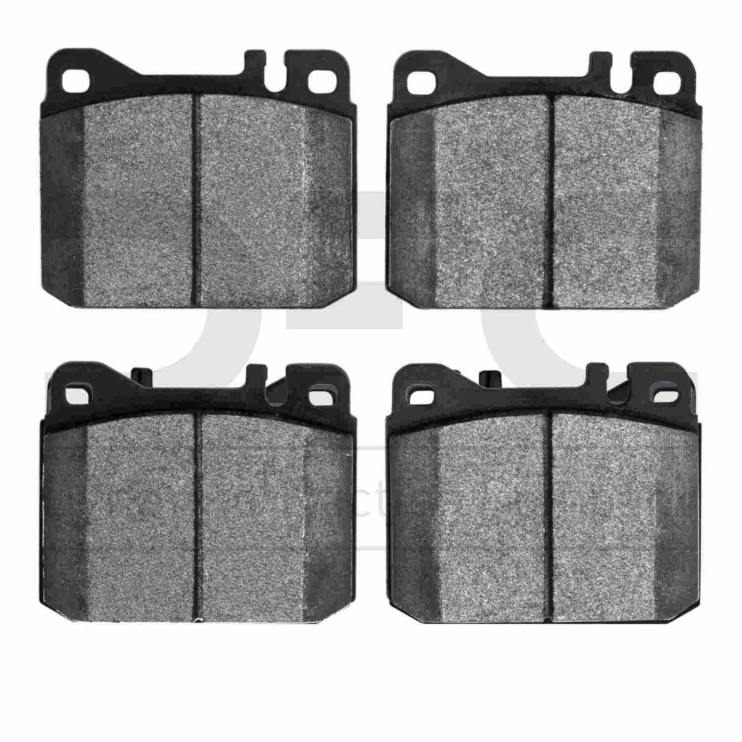 Dynamic Friction Company Disc Brake Pad Set  top view frsport 1311-0145-10