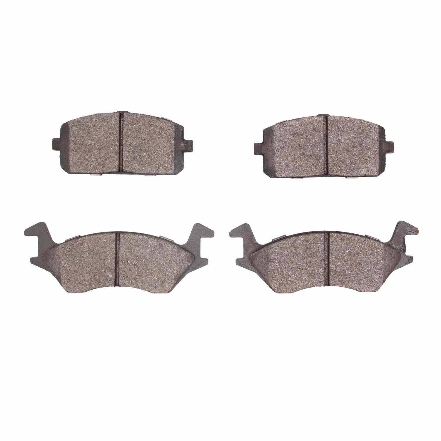 Dynamic Friction Company Disc Brake Pad Set  top view frsport 1311-0180-00