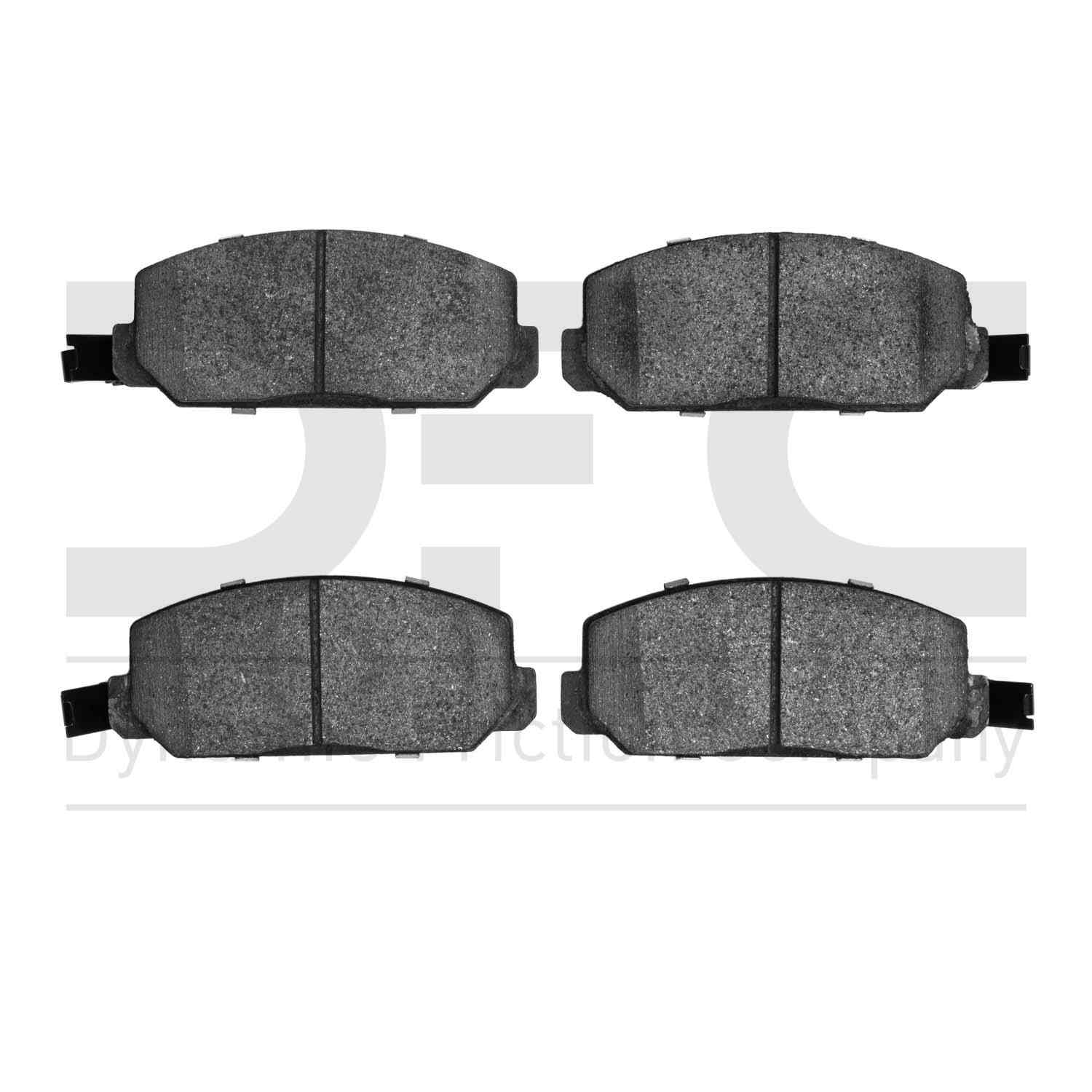 Dynamic Friction Company Disc Brake Pad Set  top view frsport 1311-0226-00