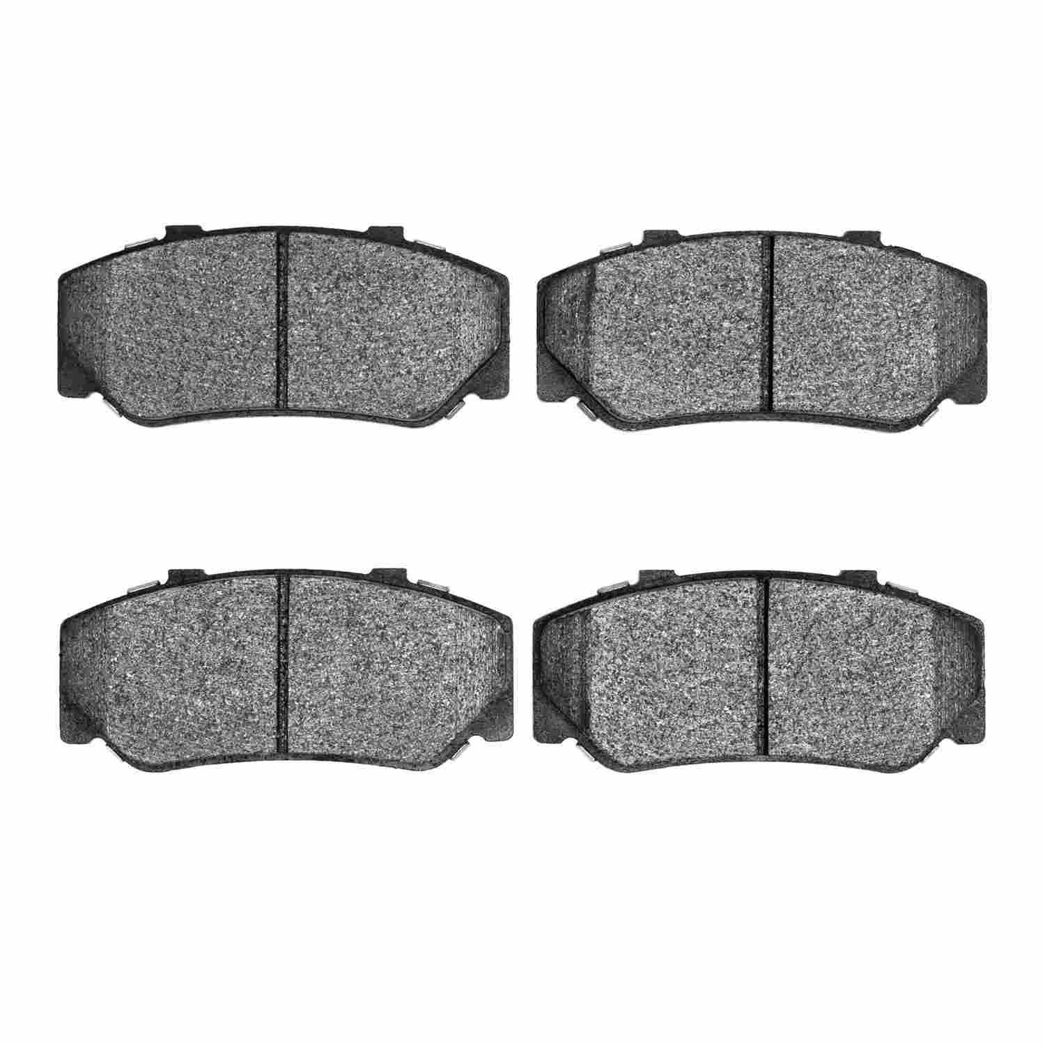 Dynamic Friction Company Disc Brake Pad Set  top view frsport 1311-0270-00