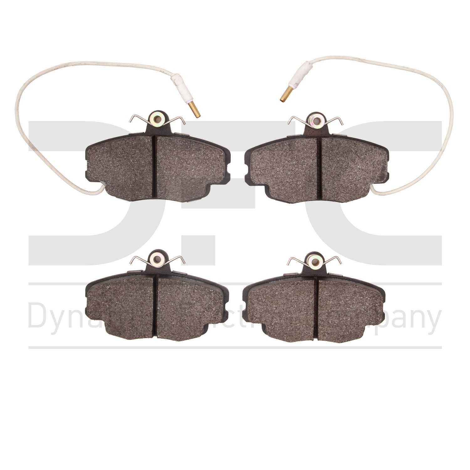 Dynamic Friction Company Disc Brake Pad Set  top view frsport 1311-0292-00