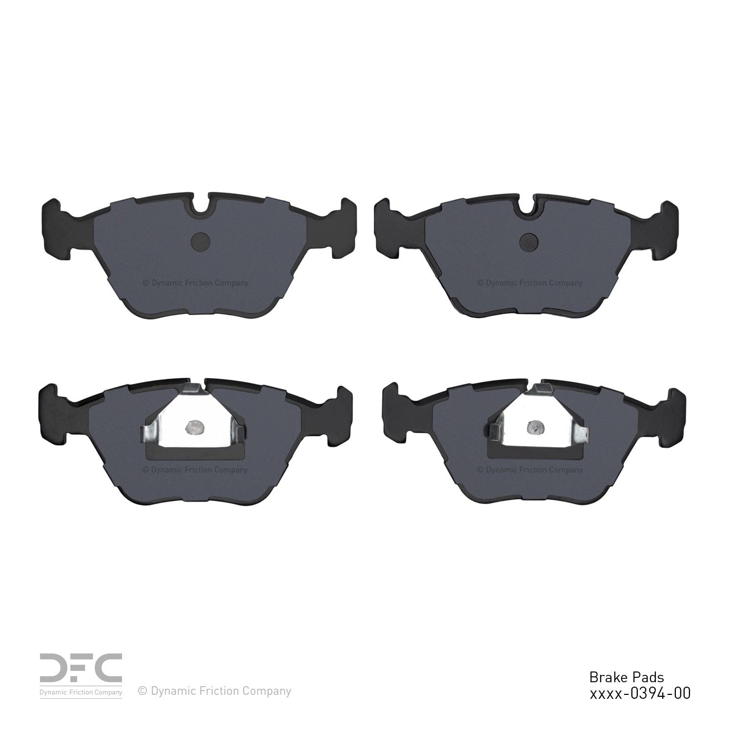 dynamic friction company disc brake pad set  frsport 1311-0394-00