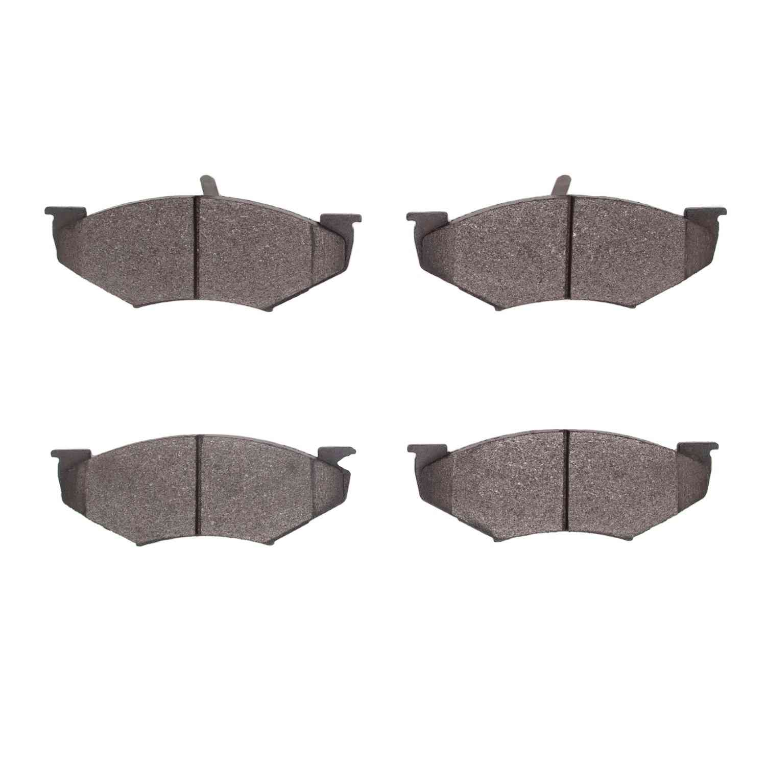 Dynamic Friction Company Disc Brake Pad Set  top view frsport 1311-0414-00