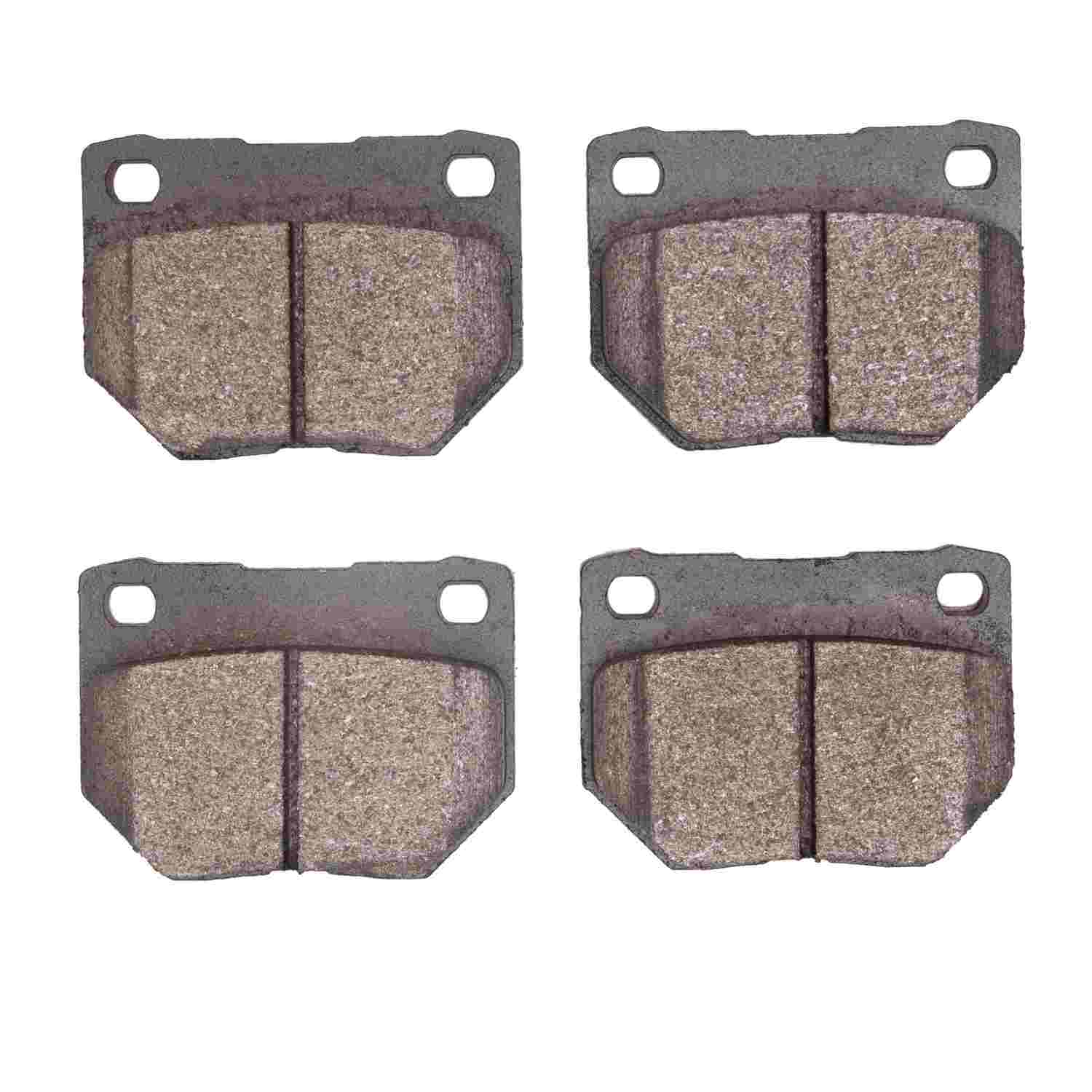 Dynamic Friction Company Disc Brake Pad Set  top view frsport 1311-0461-00