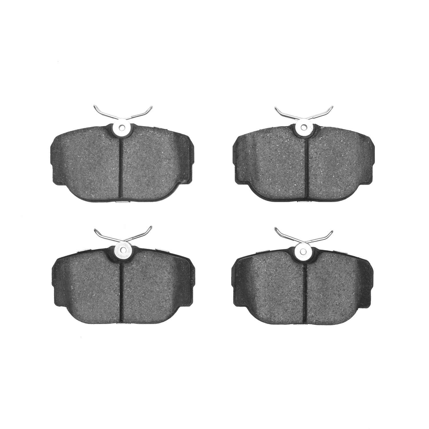 Dynamic Friction Company Disc Brake Pad Set  top view frsport 1311-0493-00