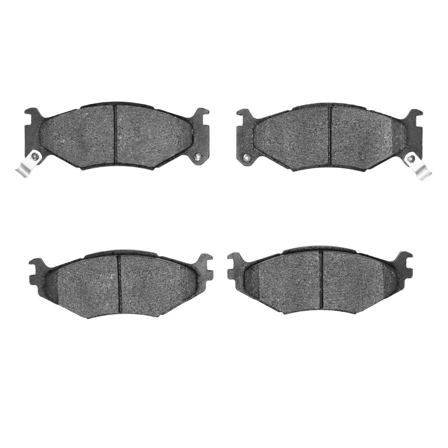 Dynamic Friction Company Disc Brake Pad Set  top view frsport 1311-0522-00