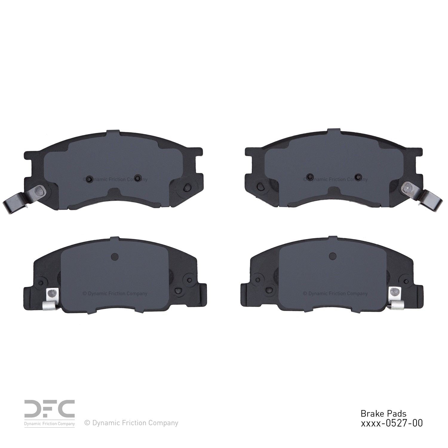 dynamic friction company disc brake pad set  frsport 1311-0527-00