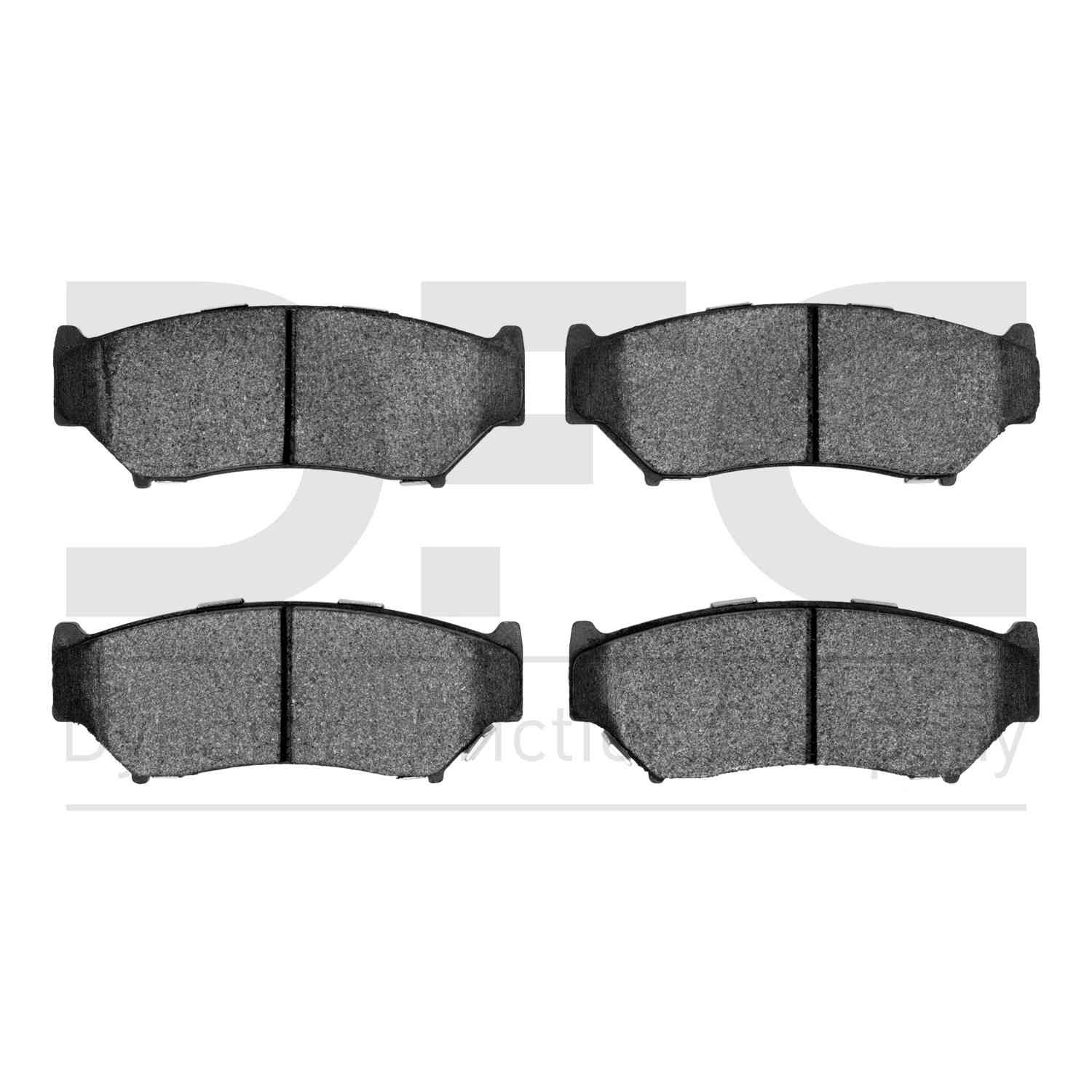 Dynamic Friction Company Disc Brake Pad Set  top view frsport 1311-0556-00