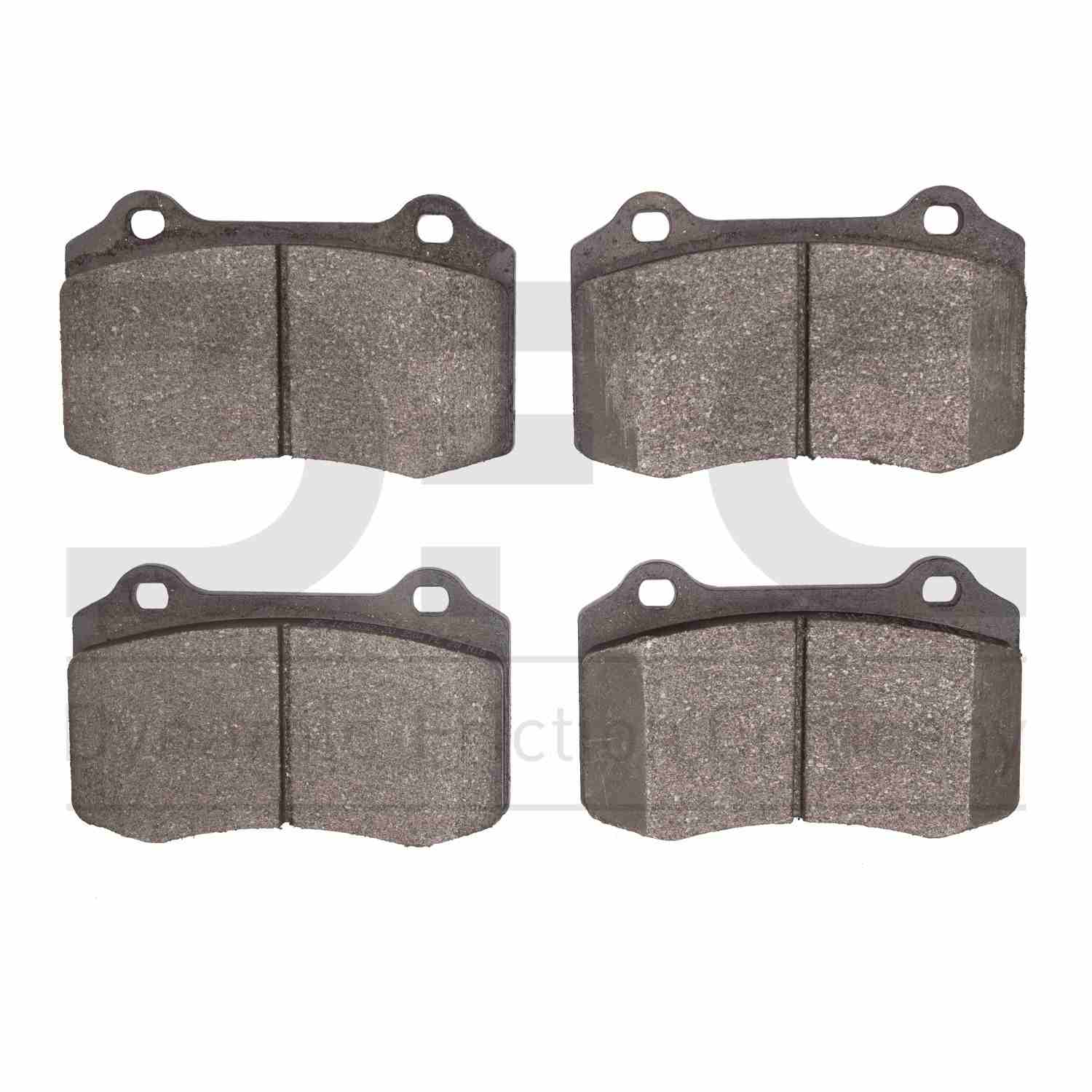 Dynamic Friction Company Disc Brake Pad Set  top view frsport 1311-0592-00