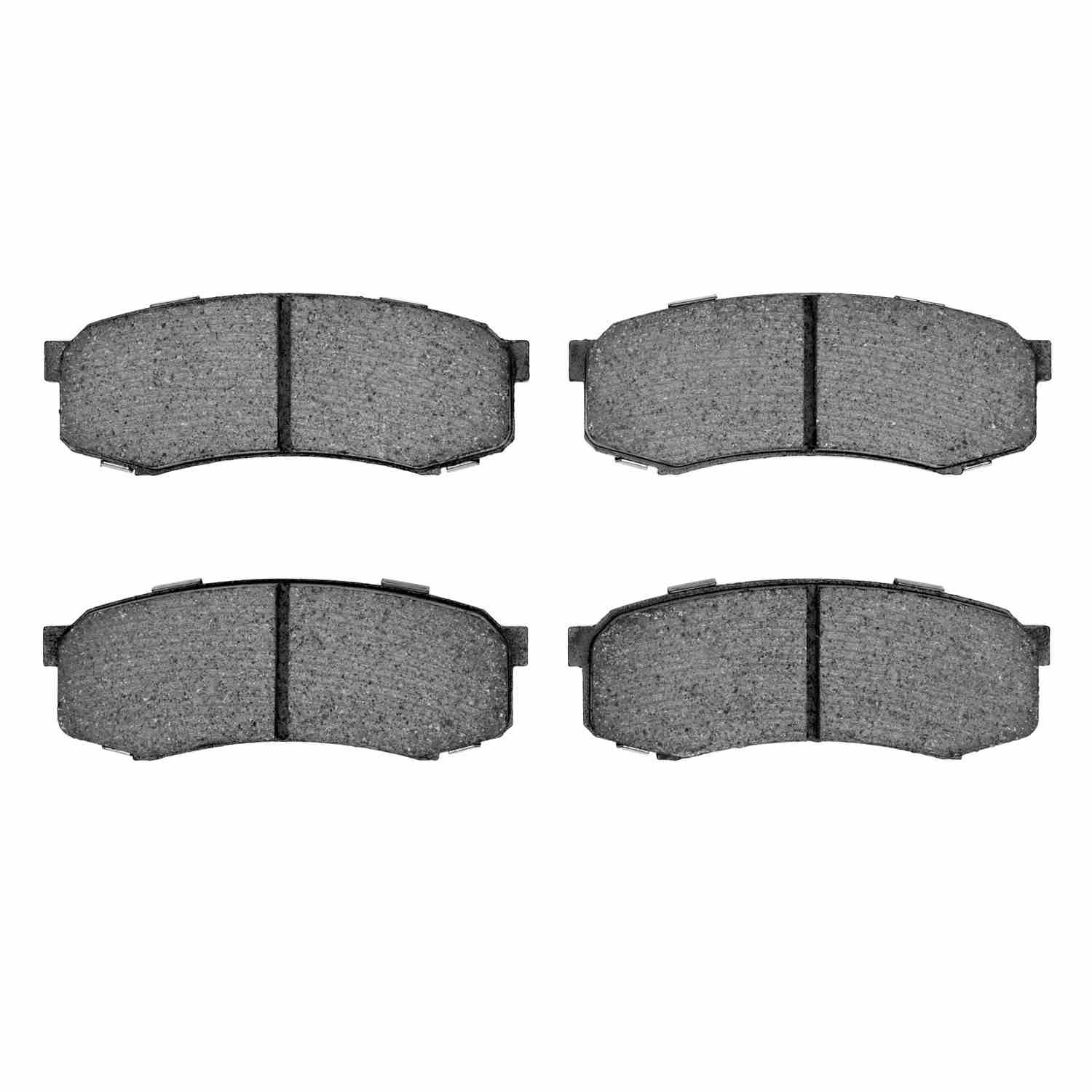 Dynamic Friction Company Disc Brake Pad Set  top view frsport 1311-0606-00