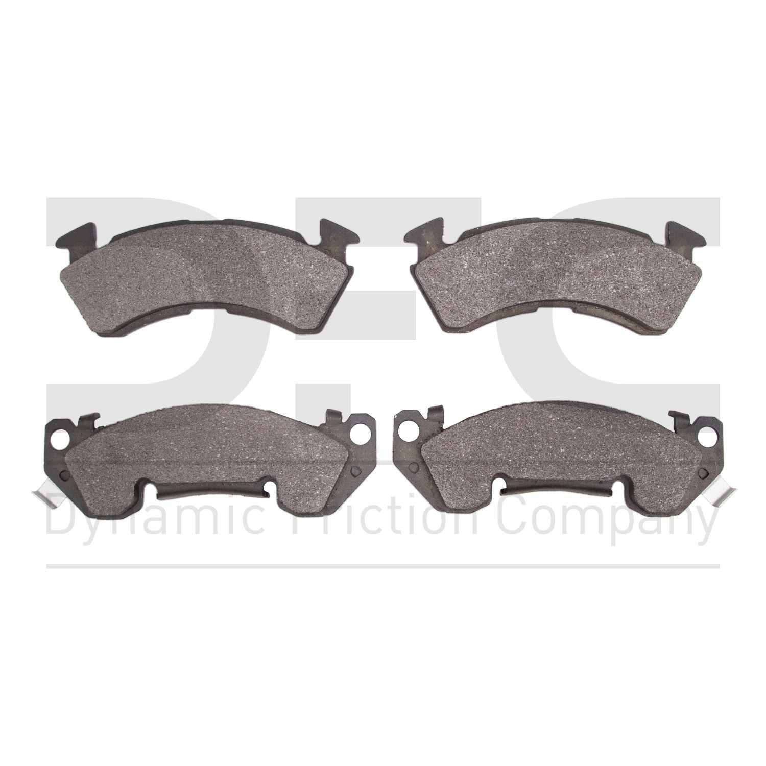 dynamic friction company disc brake pad set  frsport 1311-0614-10