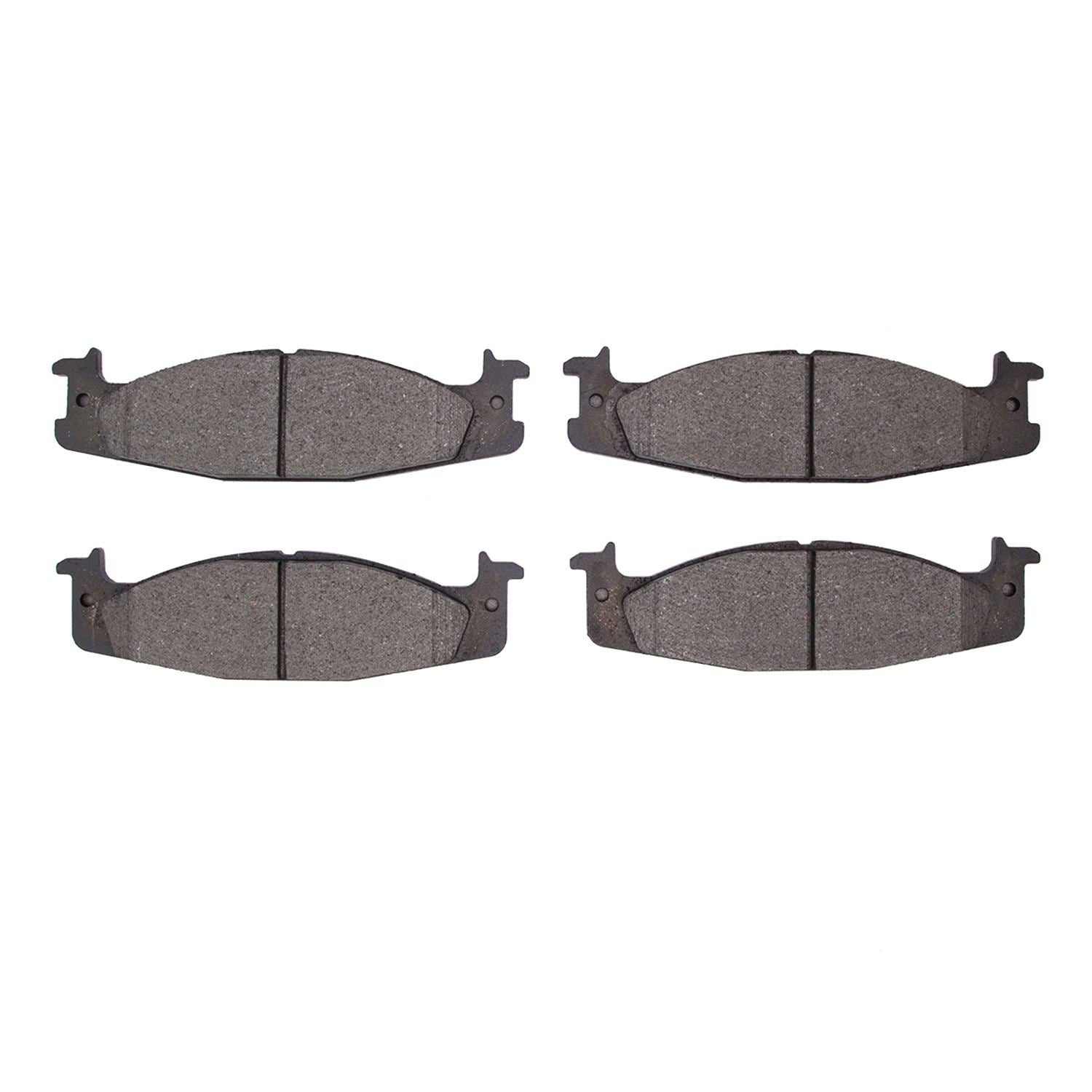 Dynamic Friction Company Disc Brake Pad Set  top view frsport 1311-0632-00