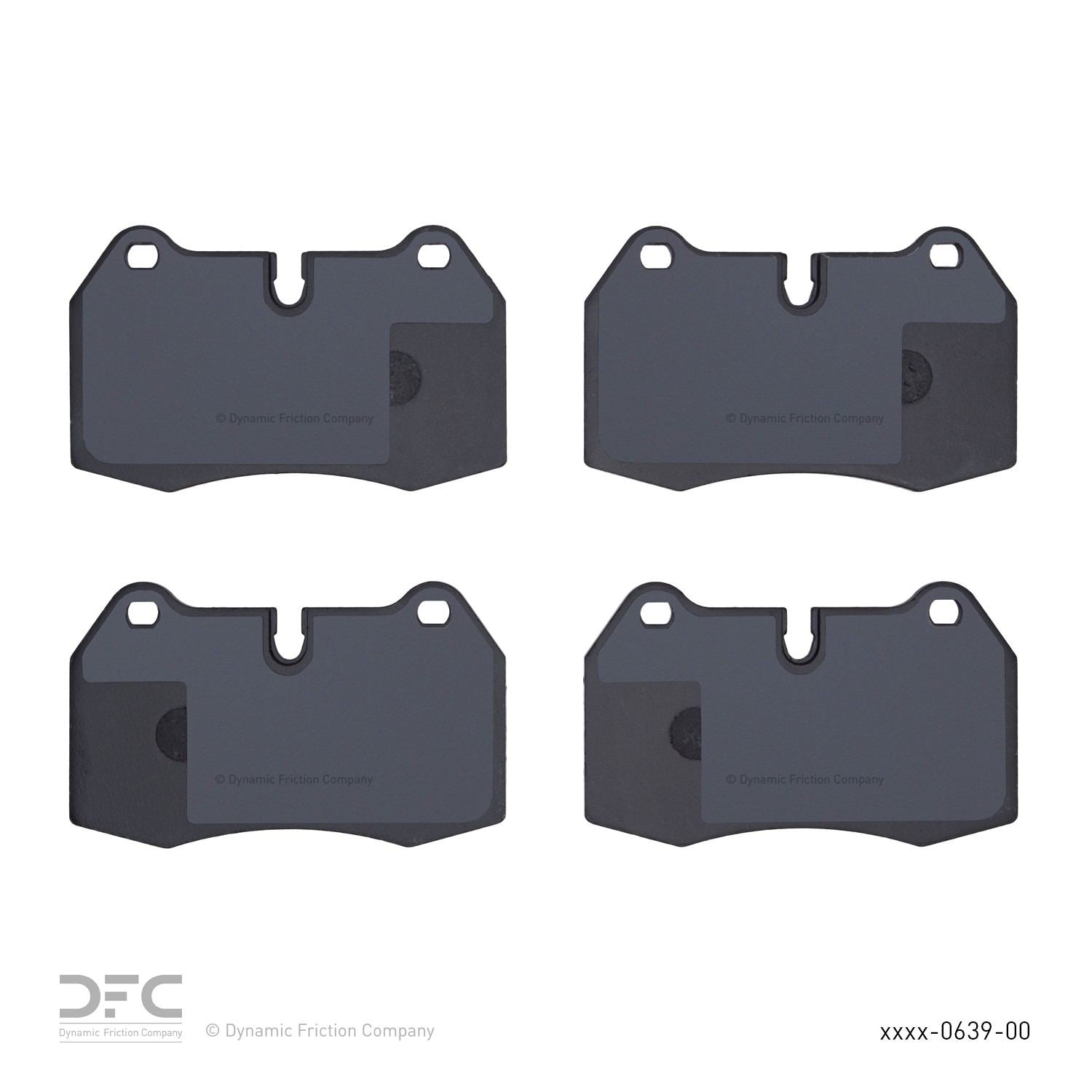 dynamic friction company disc brake pad set  frsport 1311-0639-00