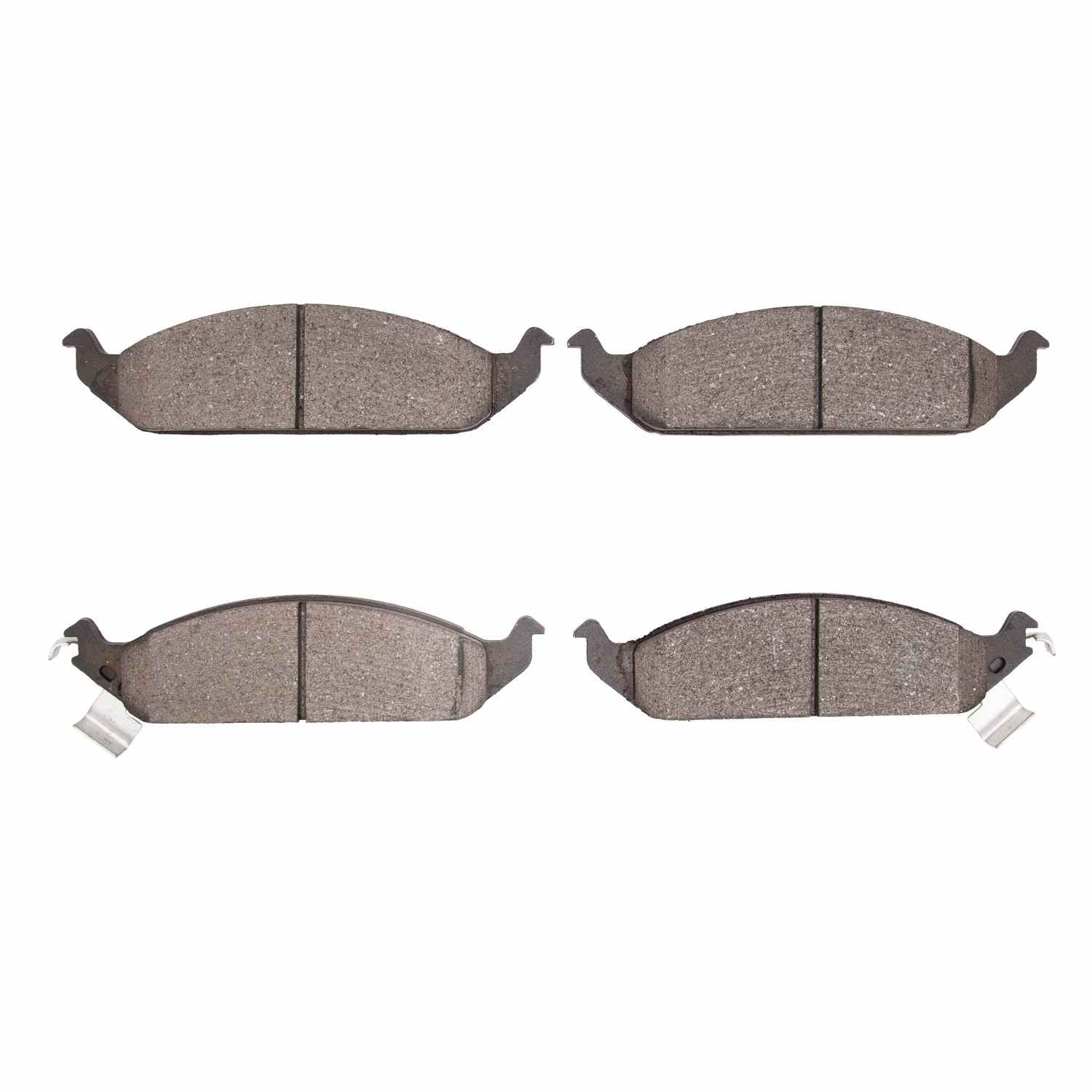 Dynamic Friction Company Disc Brake Pad Set  top view frsport 1311-0650-00