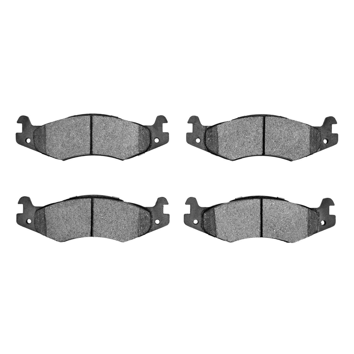 Dynamic Friction Company Disc Brake Pad Set  top view frsport 1311-0651-00