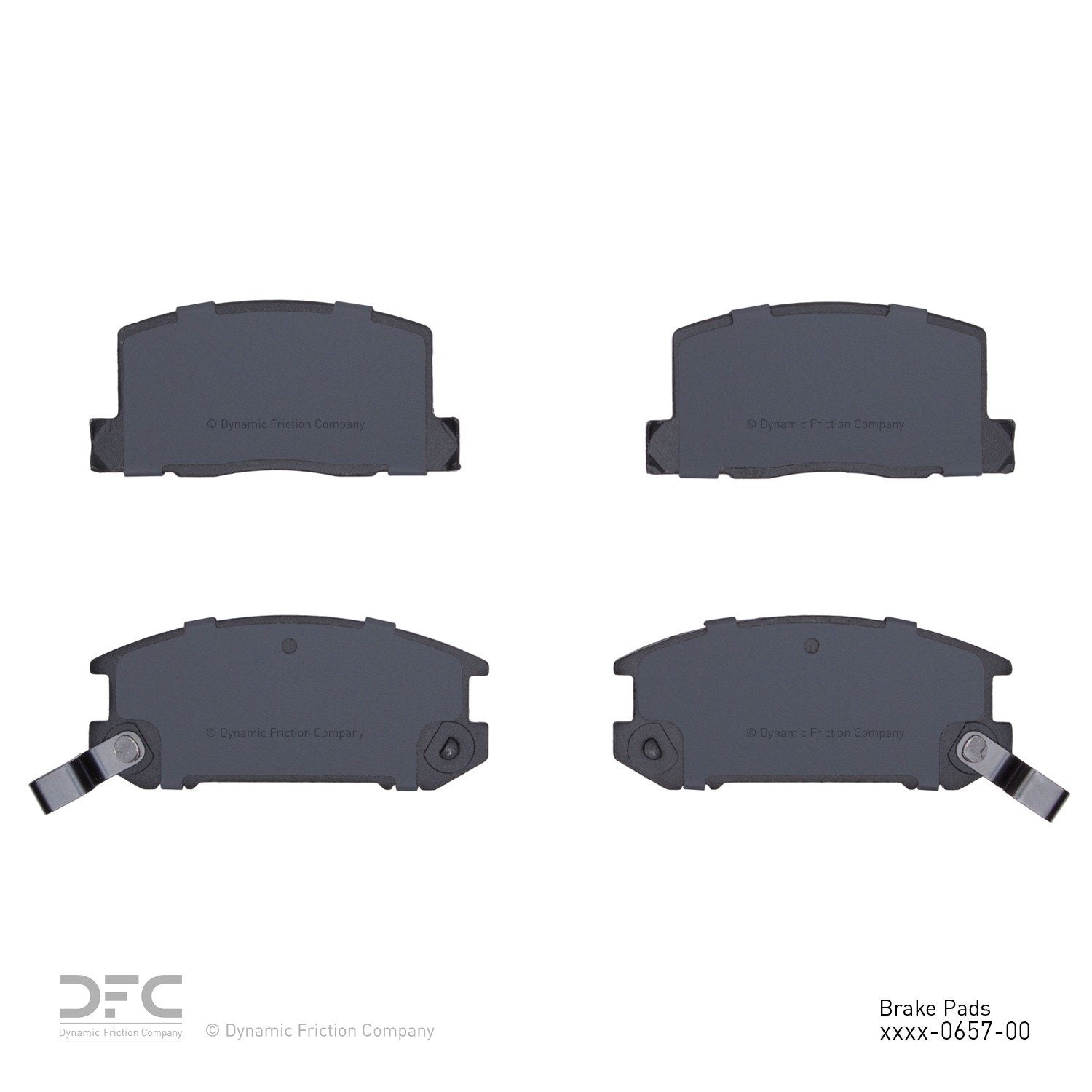 dynamic friction company disc brake pad set  frsport 1311-0657-00