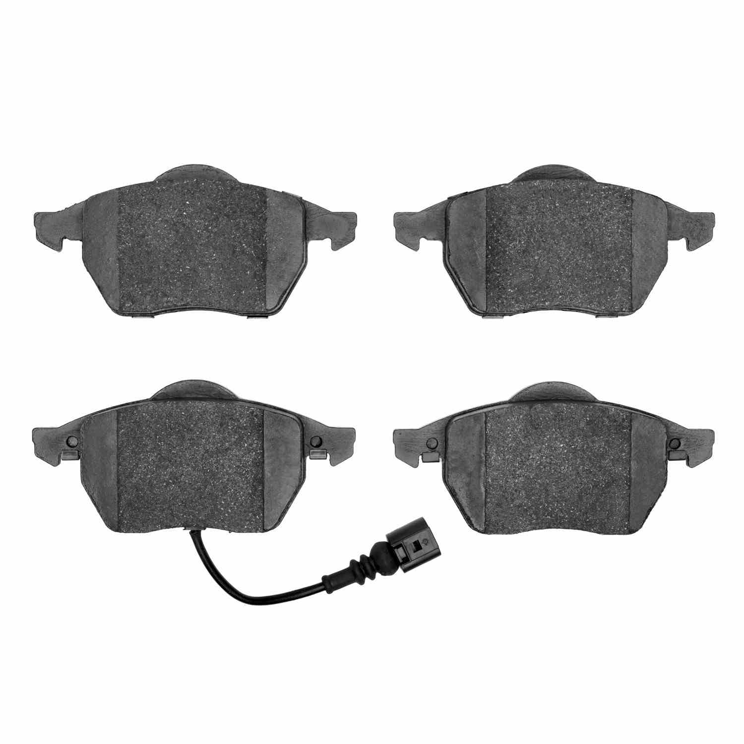 Dynamic Friction Company Disc Brake Pad Set  top view frsport 1311-0687-10