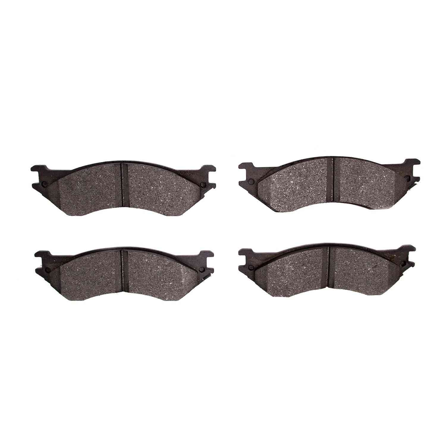 Dynamic Friction Company Disc Brake Pad Set  top view frsport 1311-0702-00