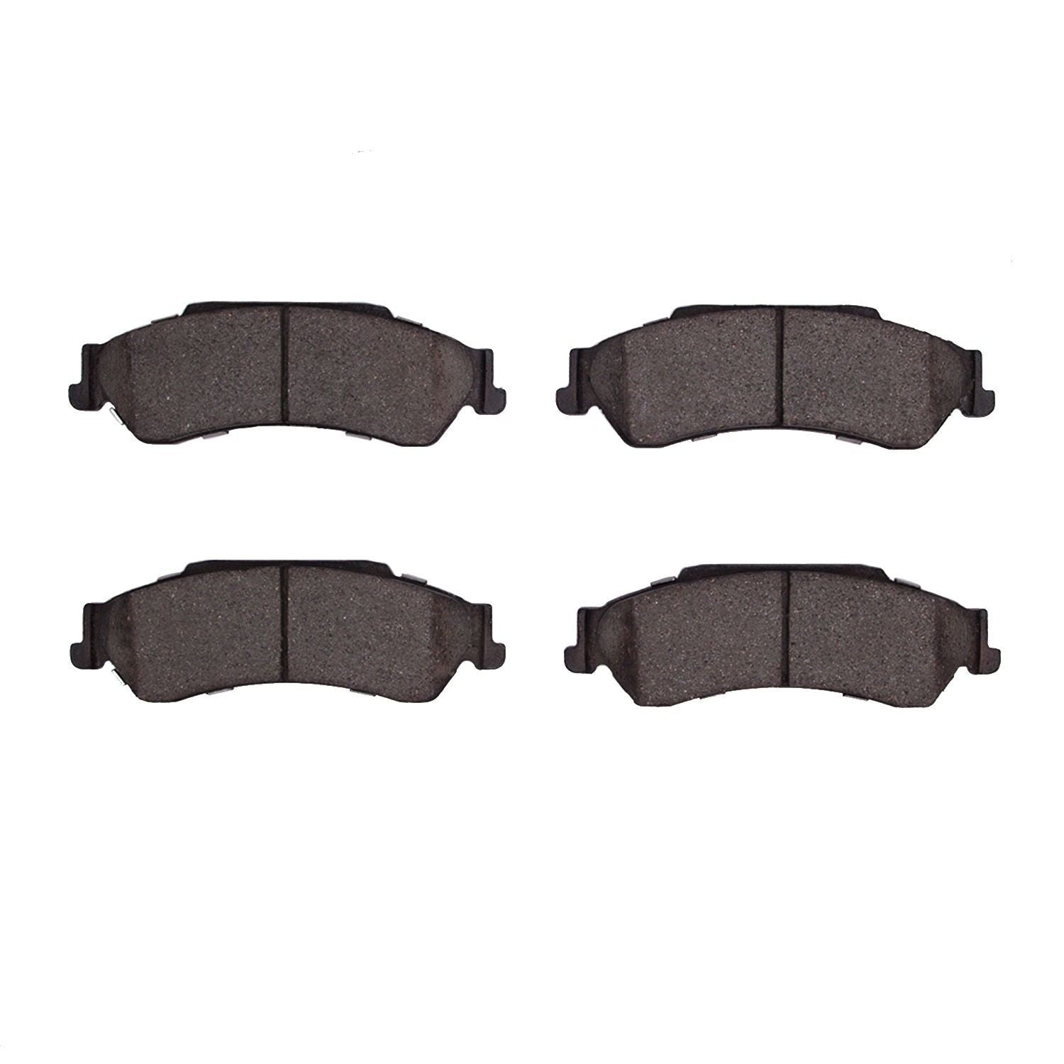 Dynamic Friction Company Disc Brake Pad Set  top view frsport 1311-0729-00