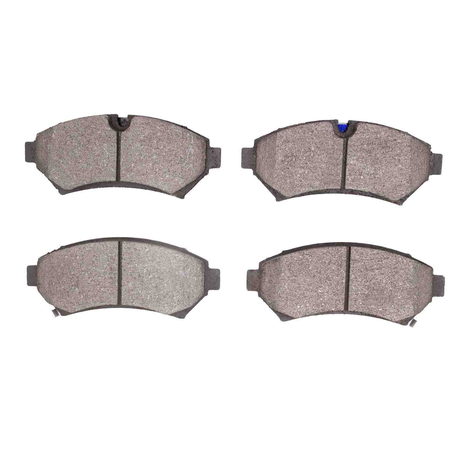 Dynamic Friction Company Disc Brake Pad Set  top view frsport 1311-0753-00