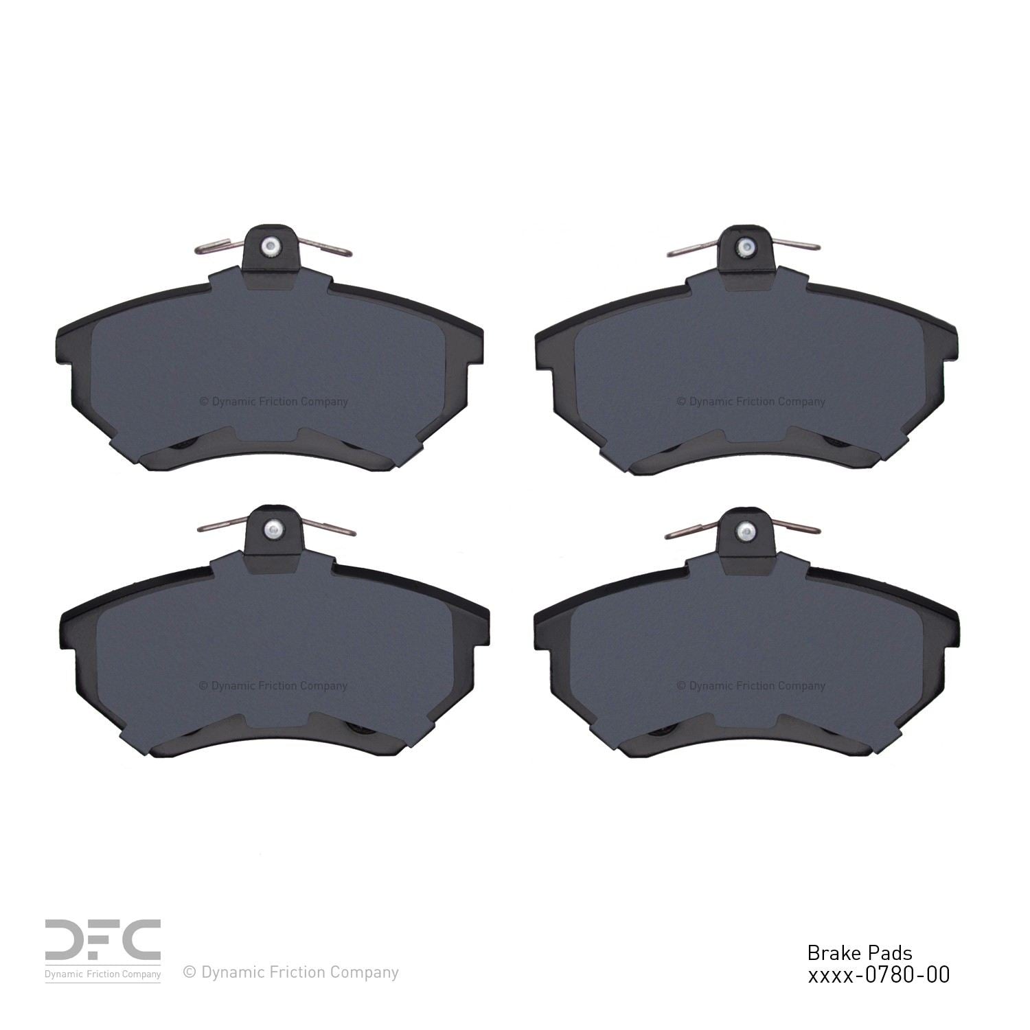 dynamic friction company disc brake pad set  frsport 1311-0780-00