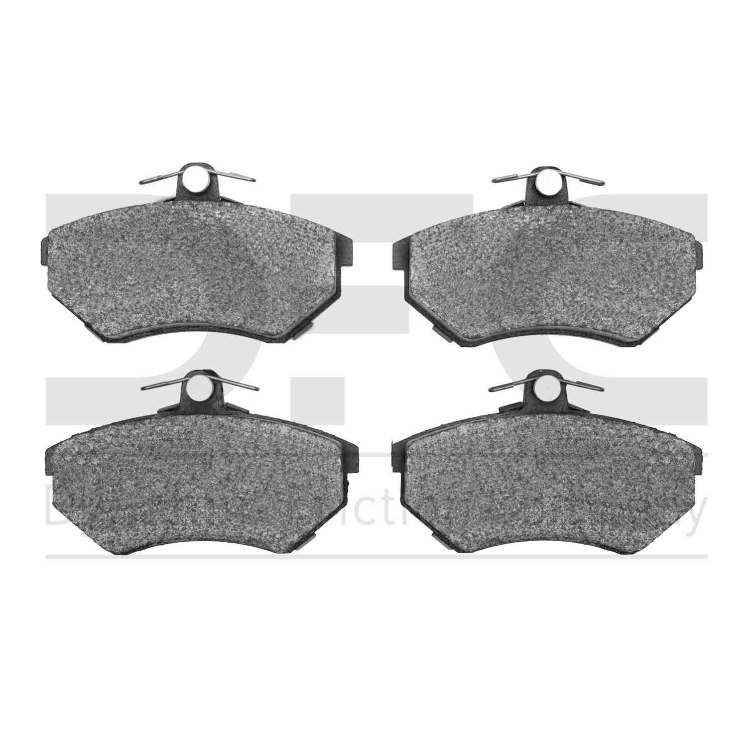 Dynamic Friction Company Disc Brake Pad Set  top view frsport 1311-0780-00