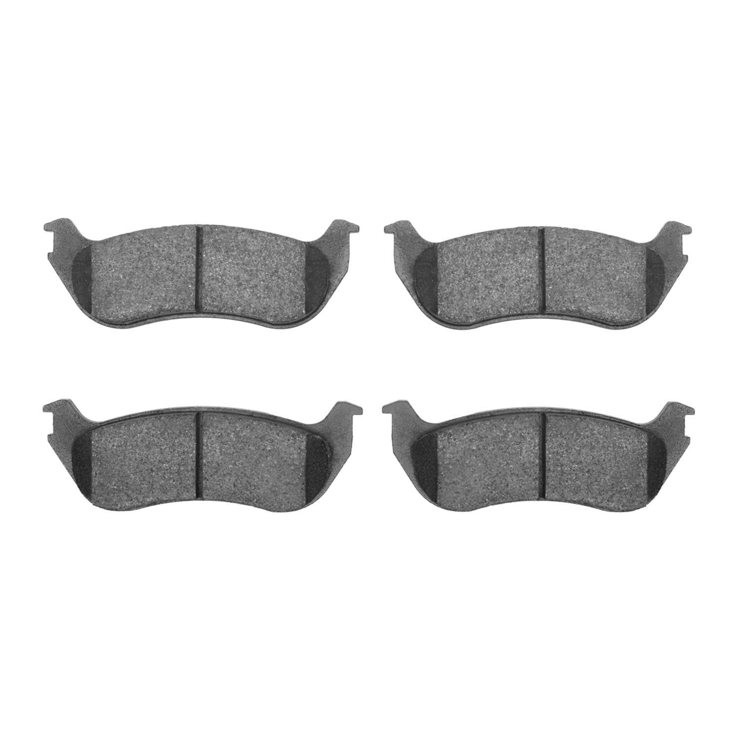 Dynamic Friction Company Disc Brake Pad Set  top view frsport 1311-0881-00