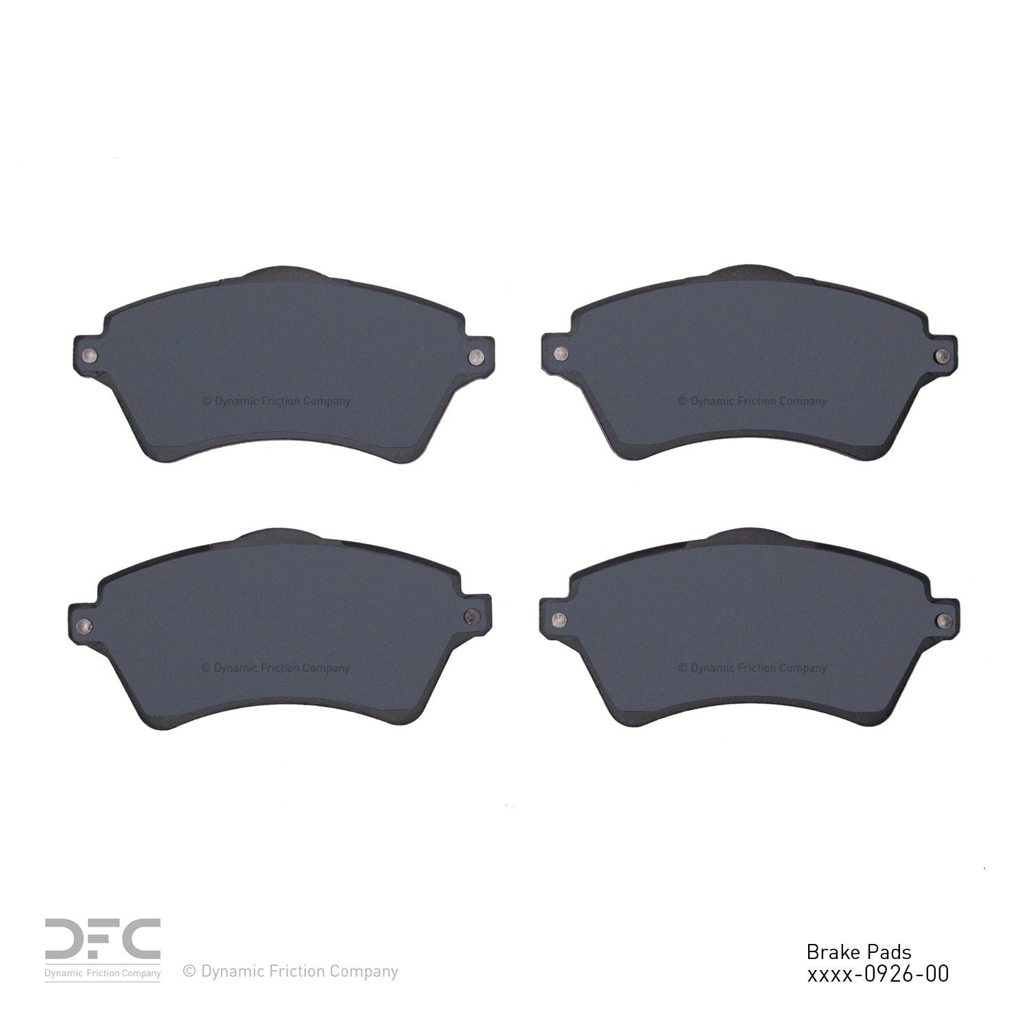 dynamic friction company disc brake pad set  frsport 1311-0926-00