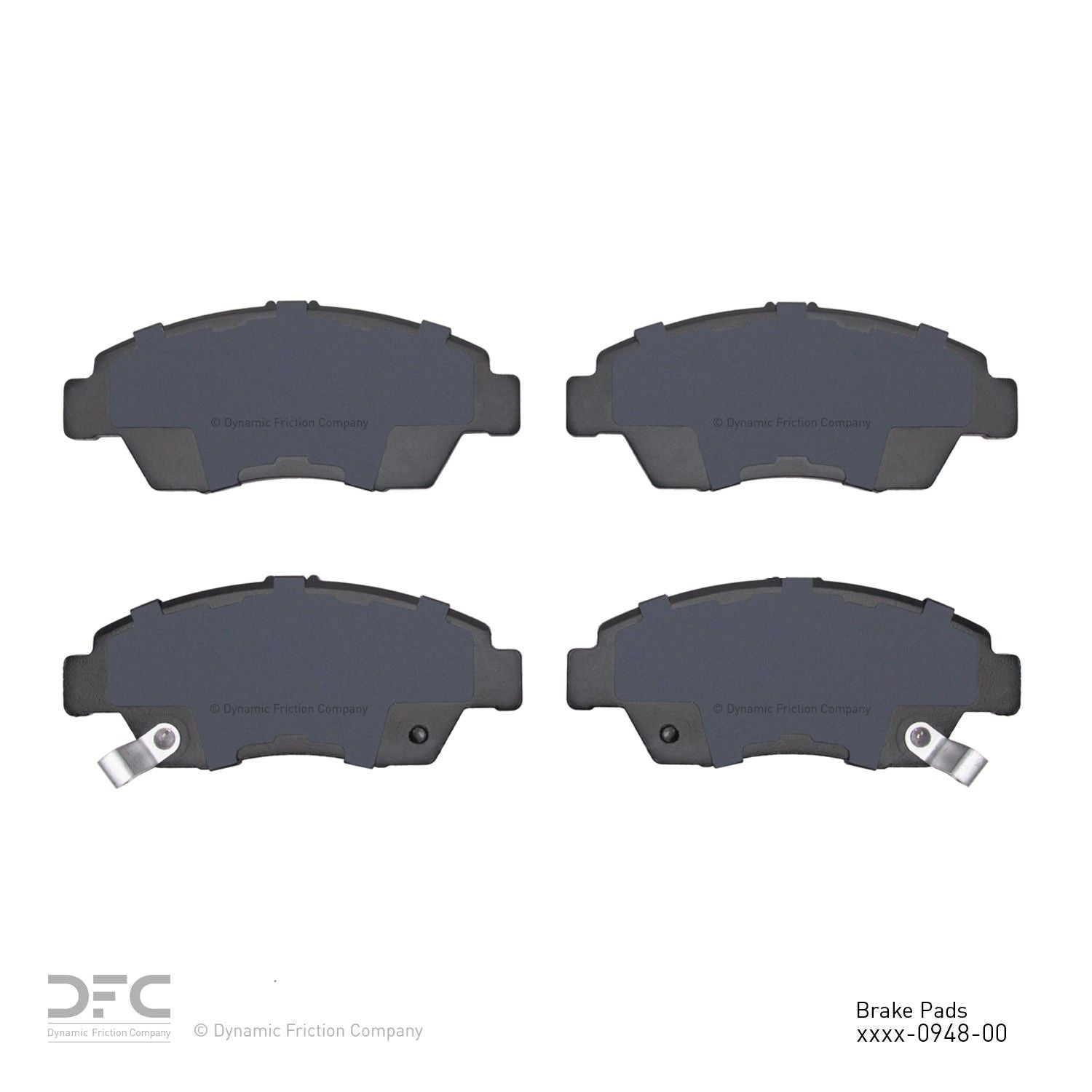 dynamic friction company disc brake pad set  frsport 1311-0948-00