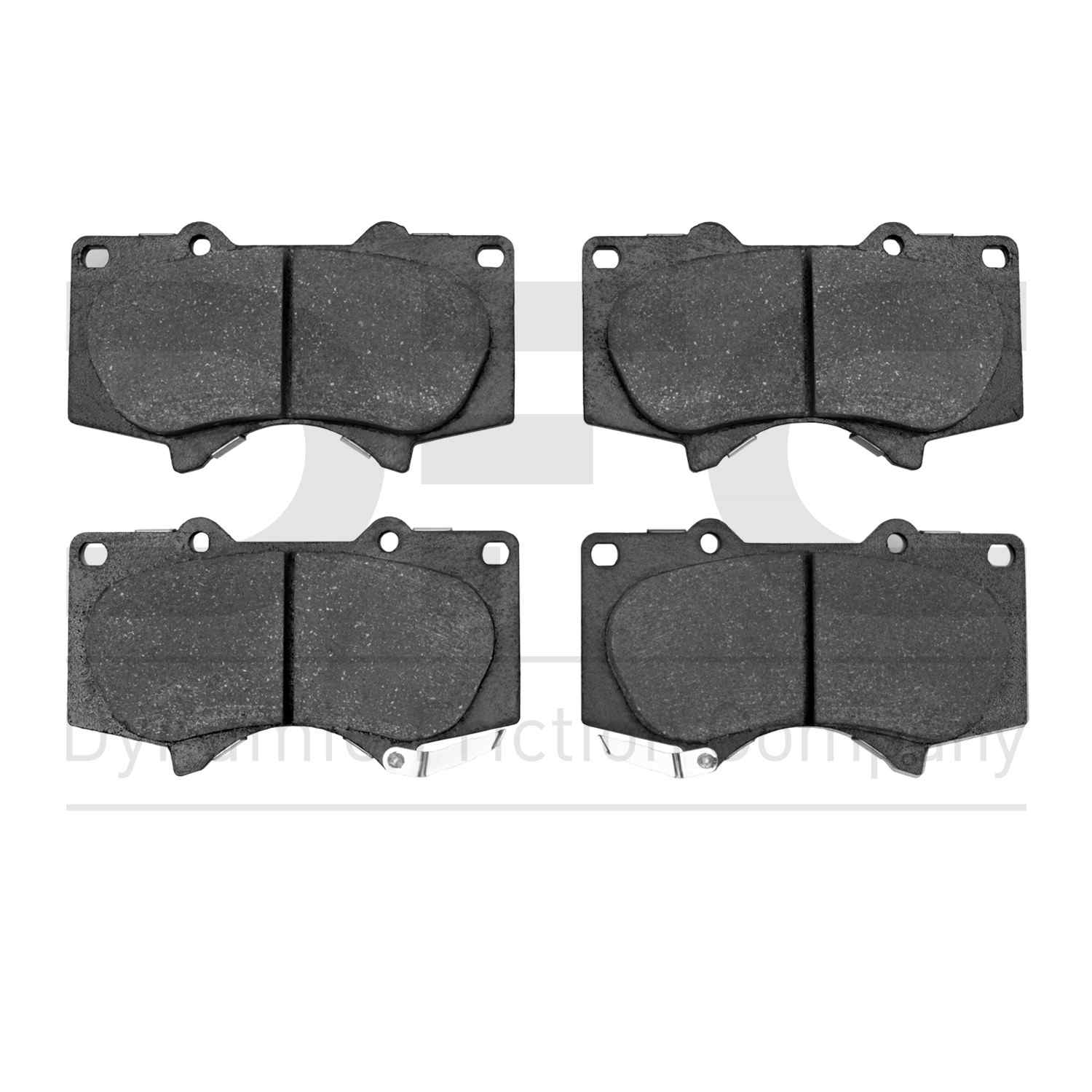 Dynamic Friction Company Disc Brake Pad Set  top view frsport 1311-0976-00