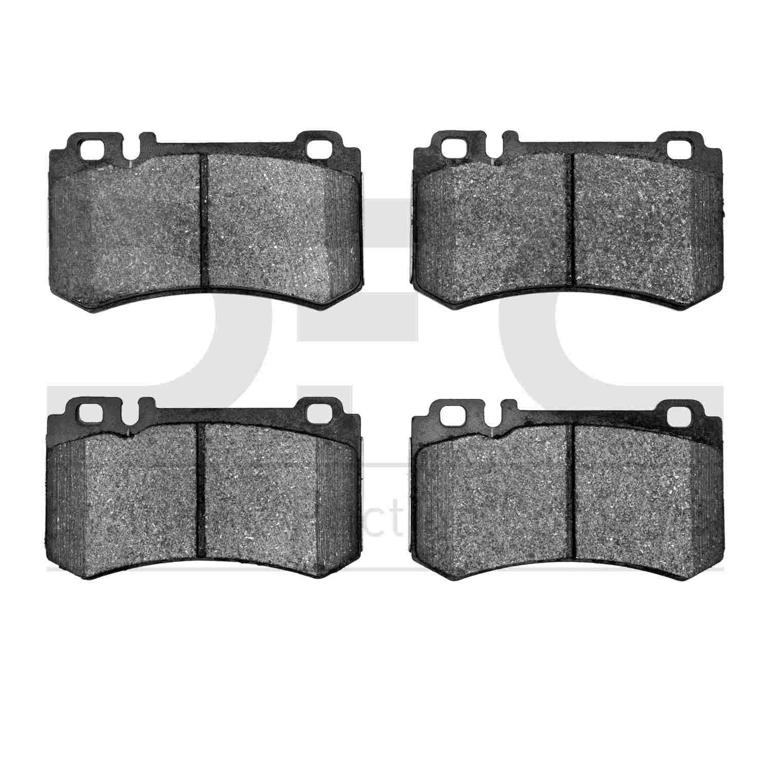 Dynamic Friction Company Disc Brake Pad Set  top view frsport 1311-0984-00