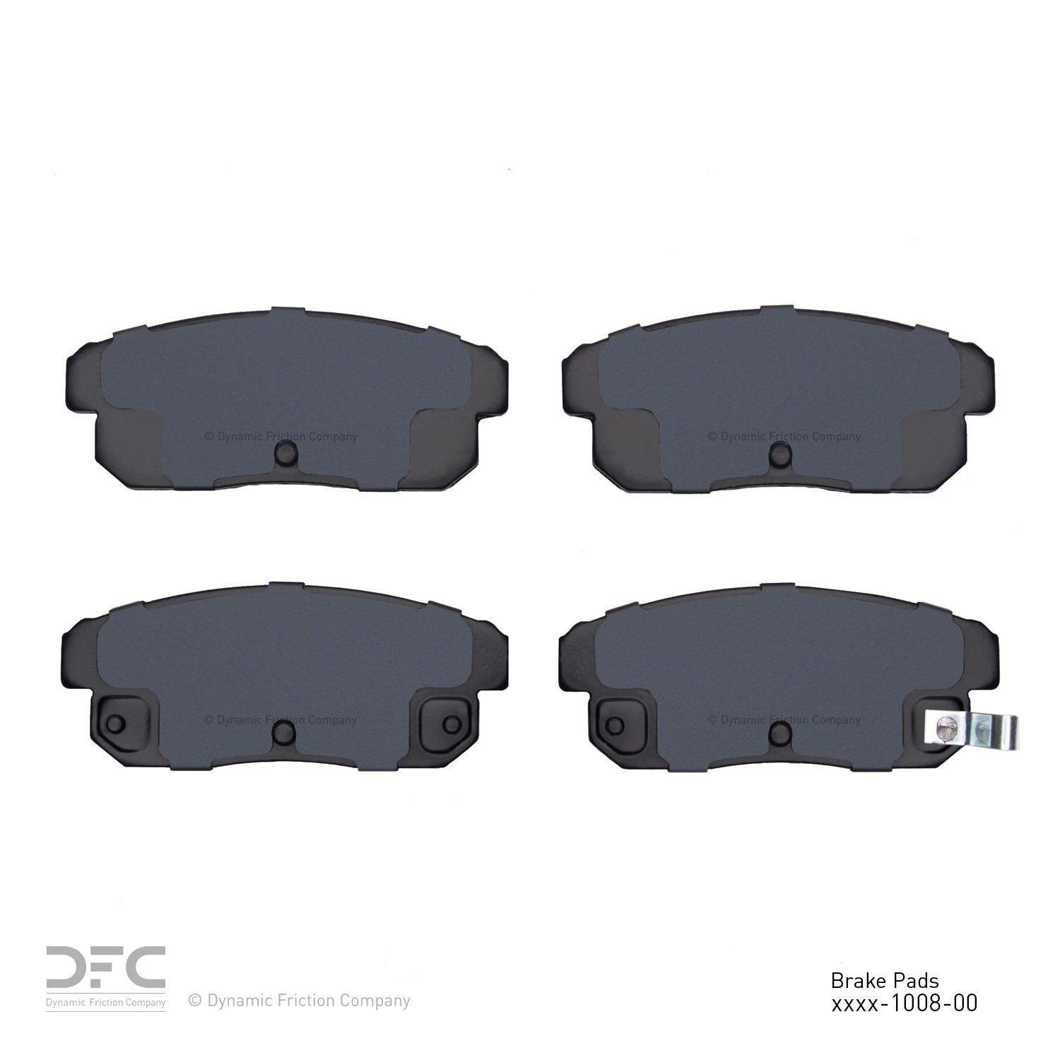 dynamic friction company disc brake pad set  frsport 1311-1008-00